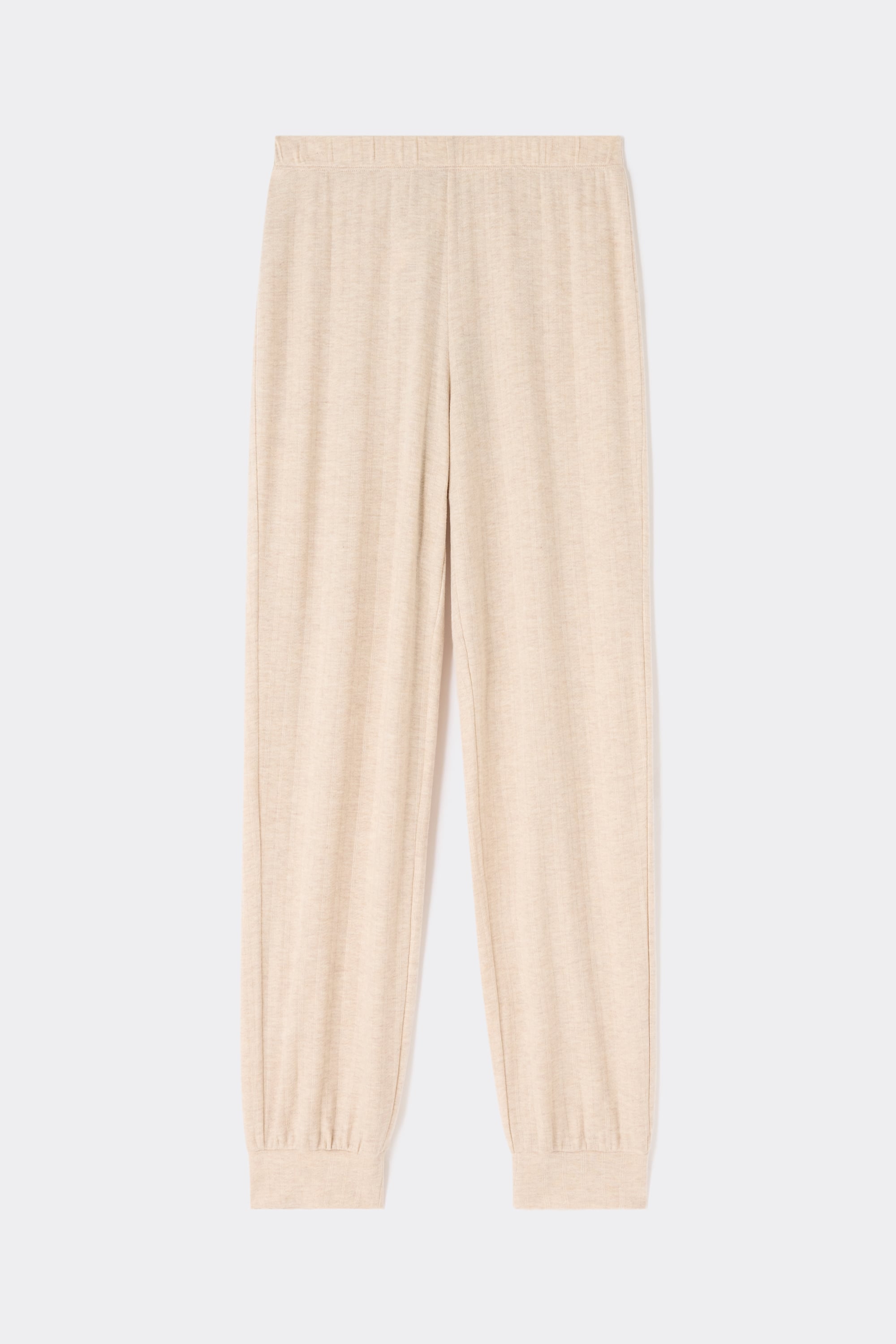 "Luxury Softness" モダール＆カシミヤ ロングパンツ