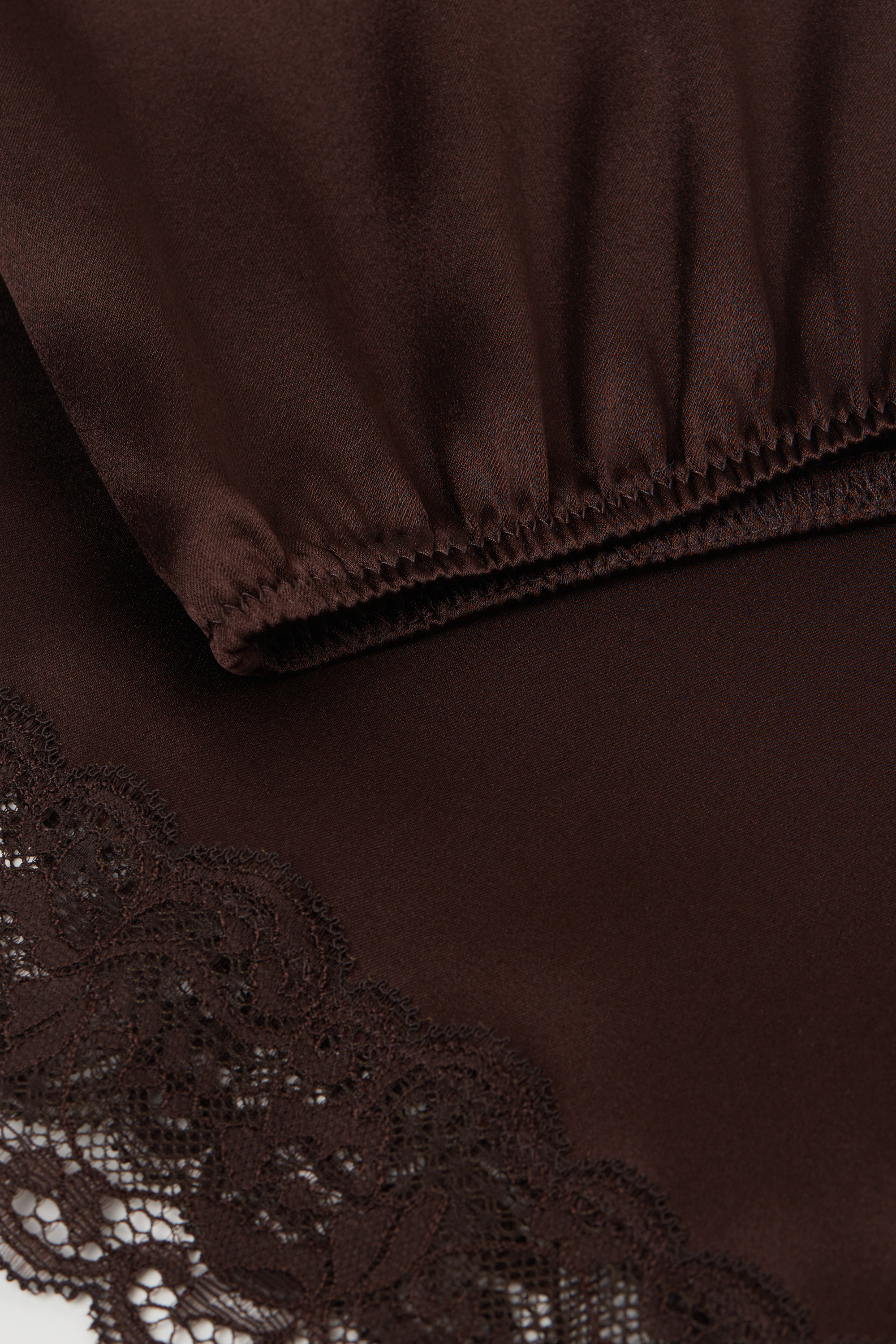 シルク＆レース ショートパンツ