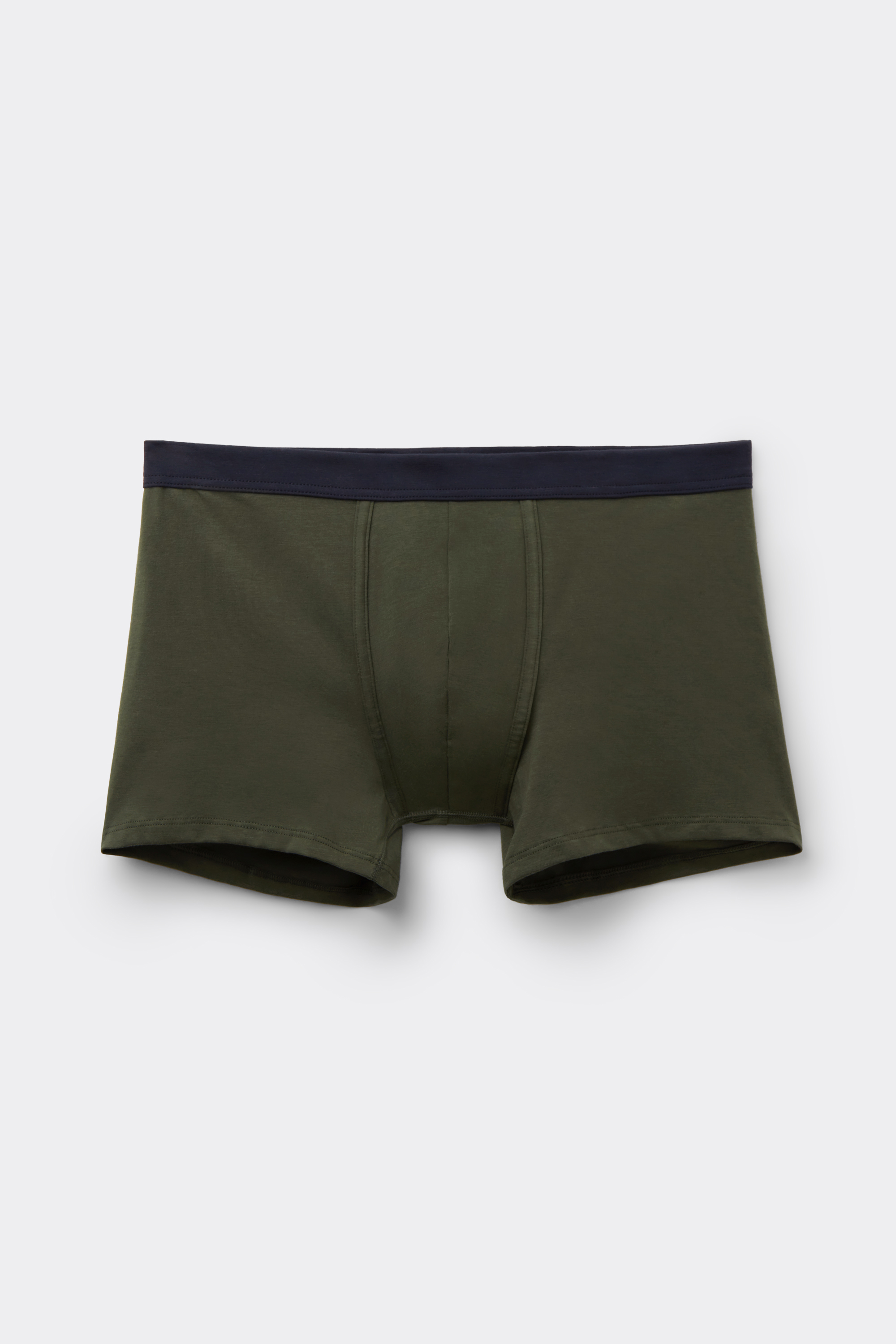 Boxer Sportivi Uomo – Gamba Lunga, Righe, Misto Cotone, Taglia Regolare, NR9