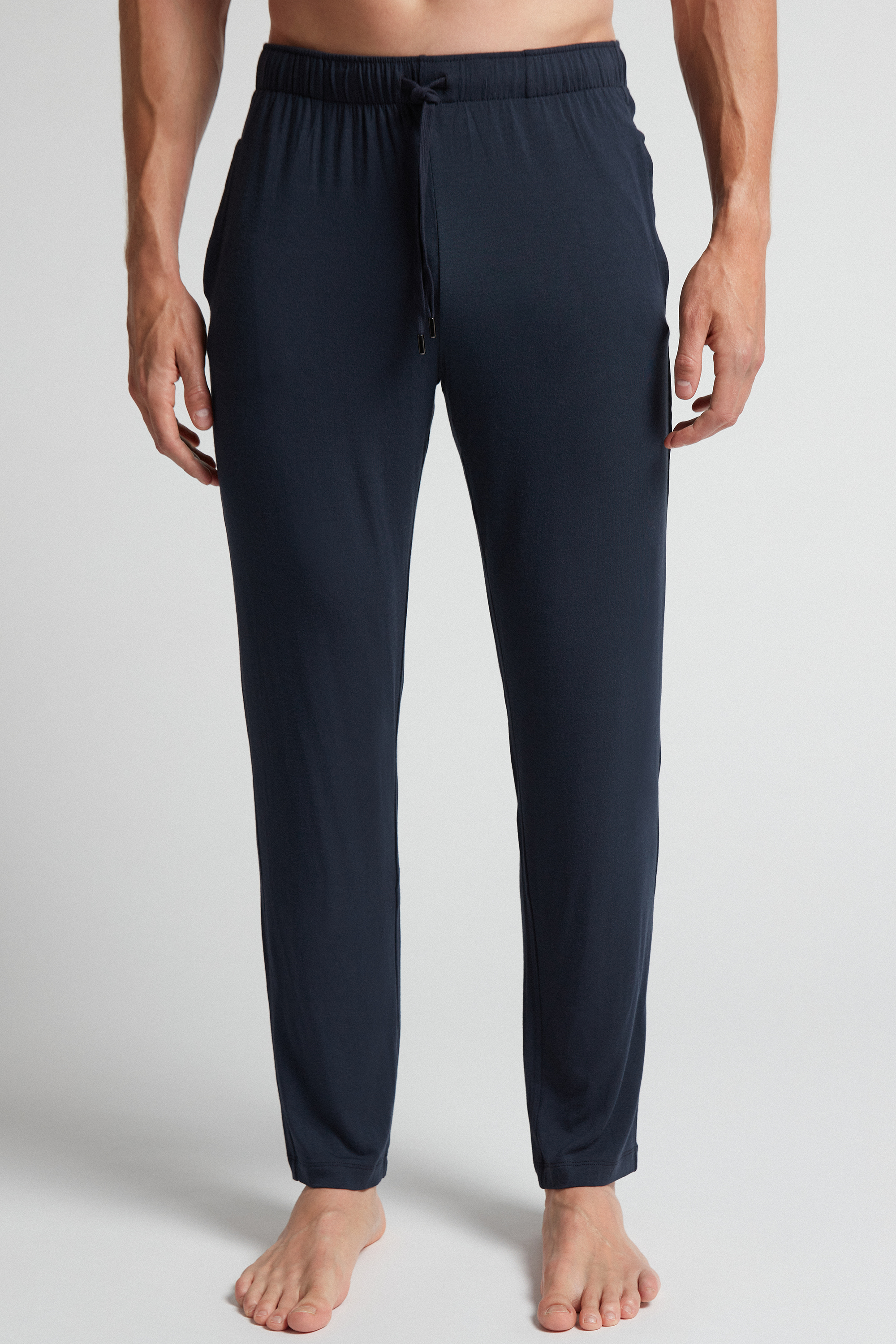 Pantalone lungo in Seta e Modal | Intimissimi