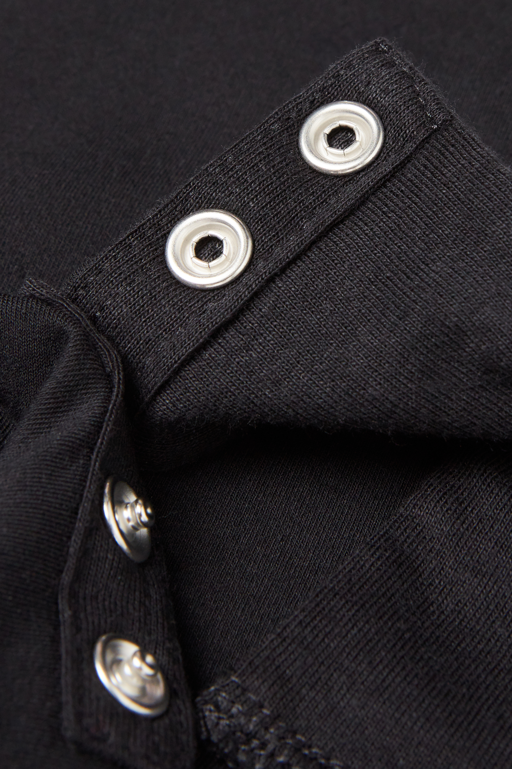 カットオフ コットン ボディスーツ