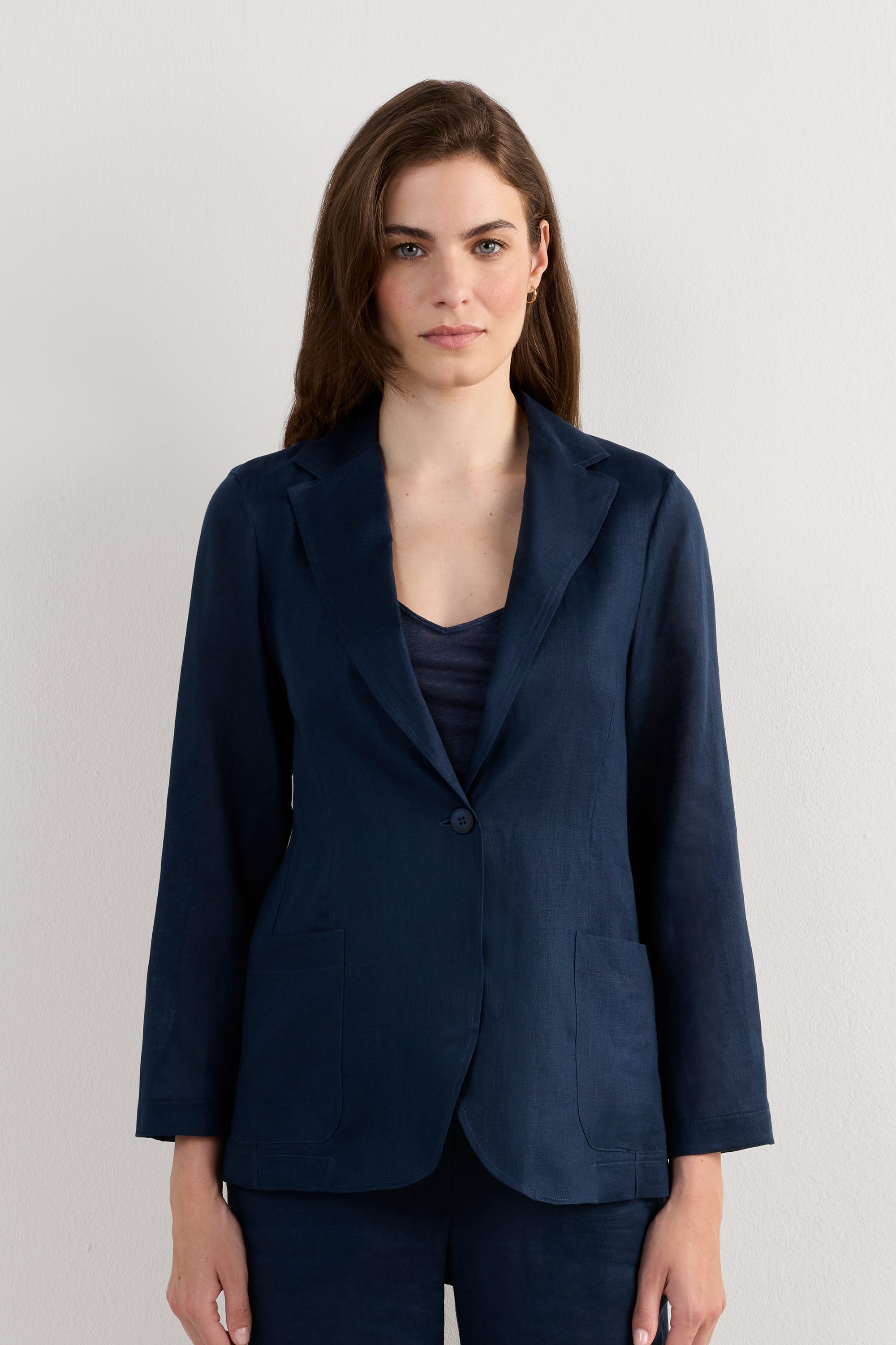 The Pure Linen リネンファブリック ジャケット