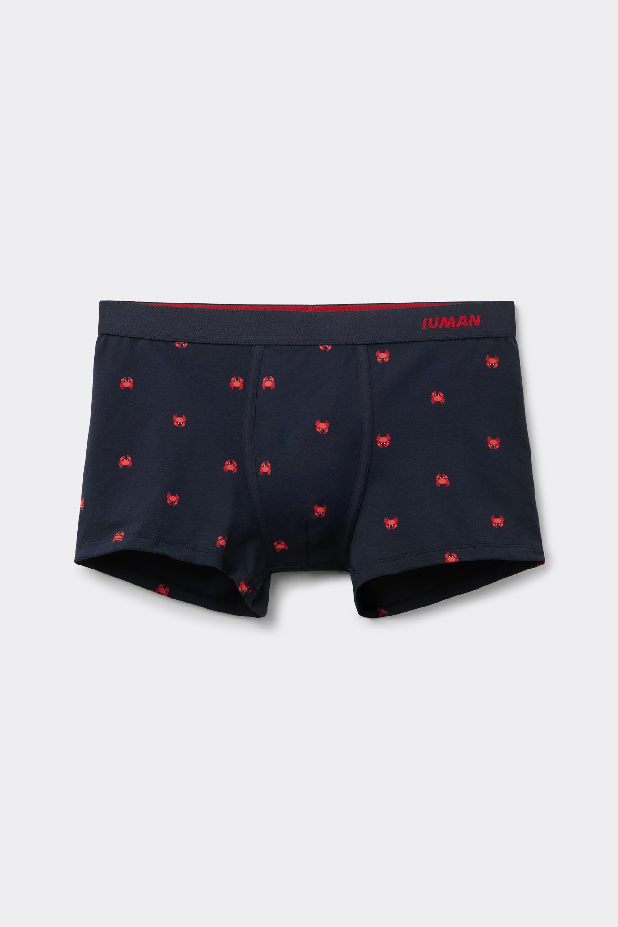 カニプリント スーペリアコットン ボクサー