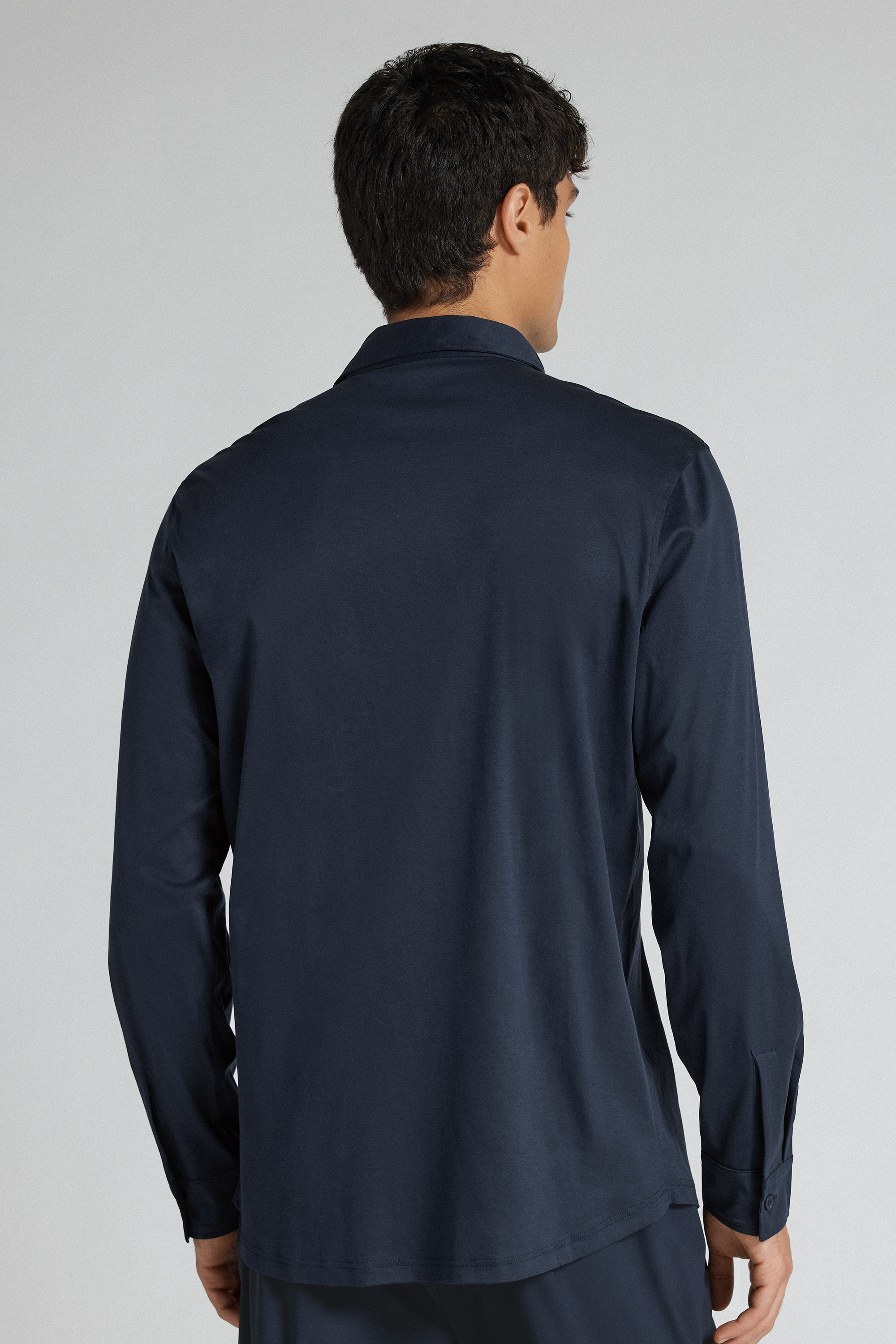 マーセライズド スーパーライトコットン ロングスリーブ シャツ