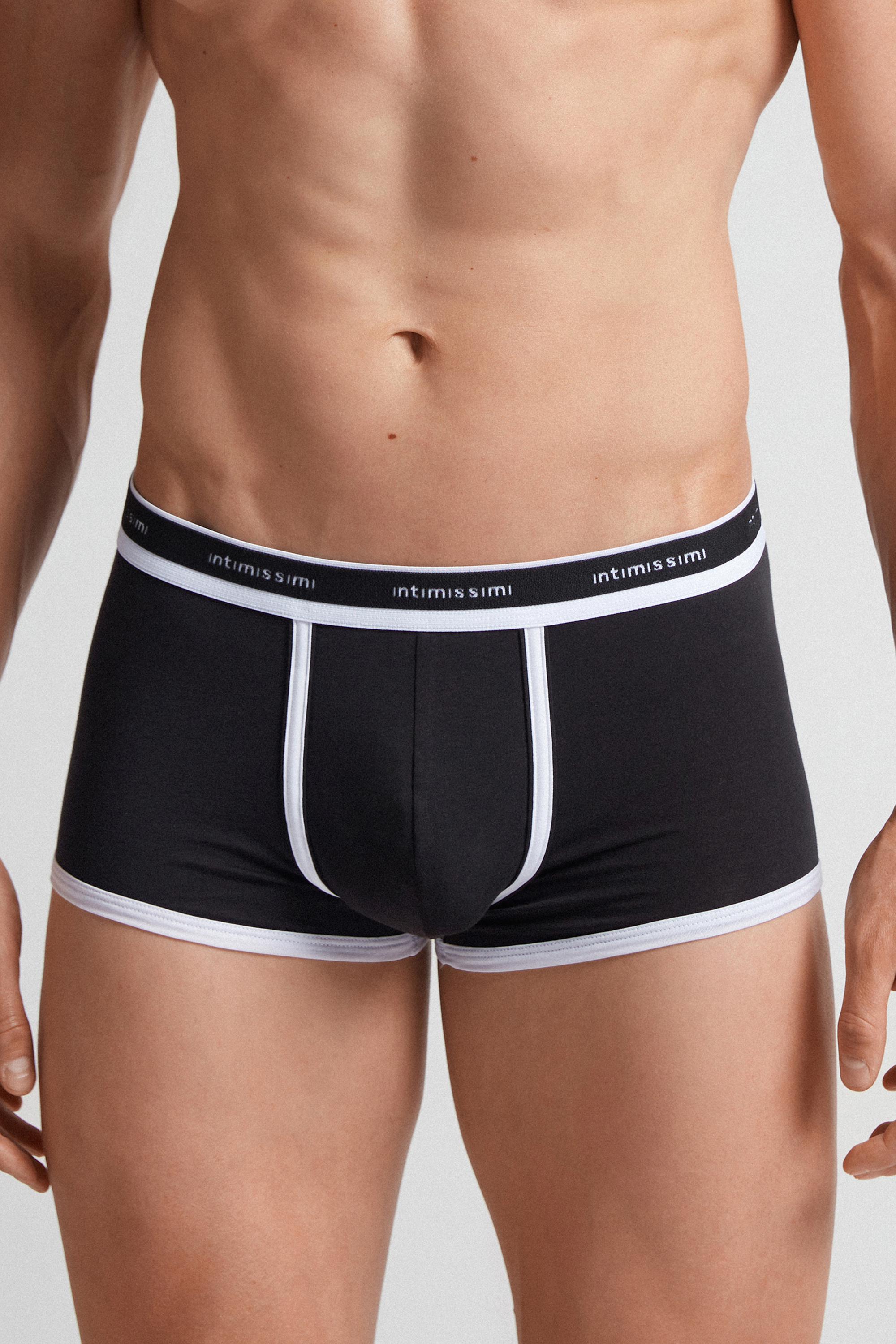 Boxer in Cotone Natural Fresh con Logo