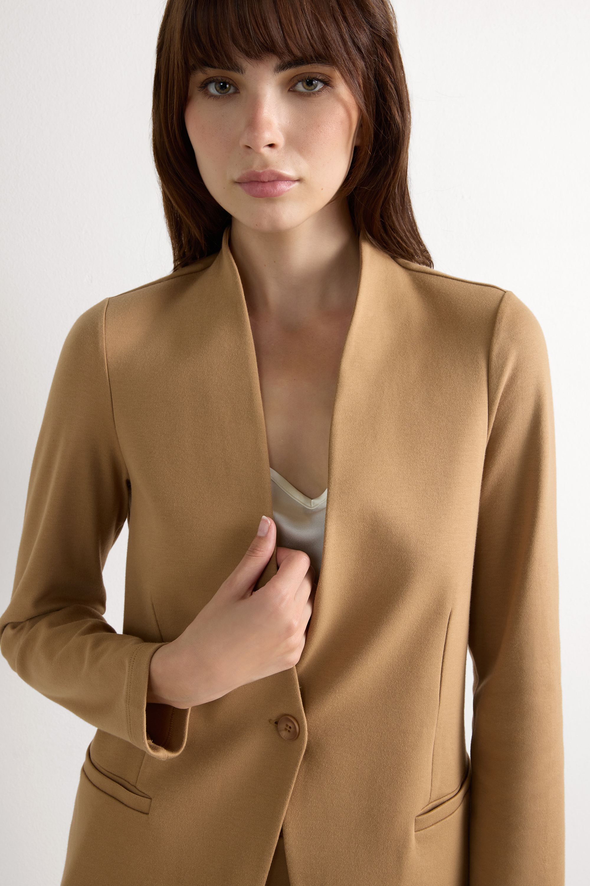 ヘビーコットン　ボタン ジャケット