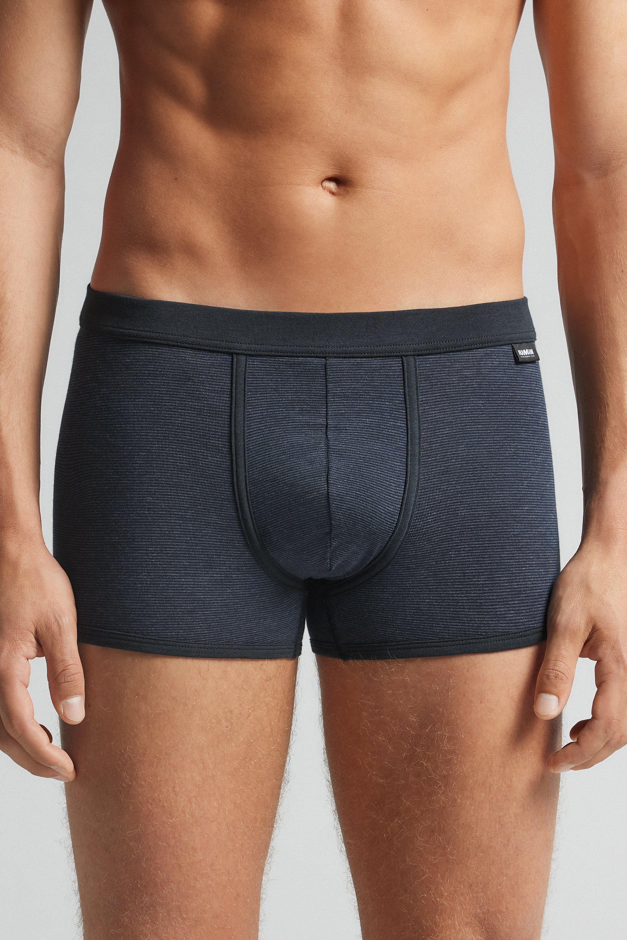 ストライププリント Superiorコットン ボクサー