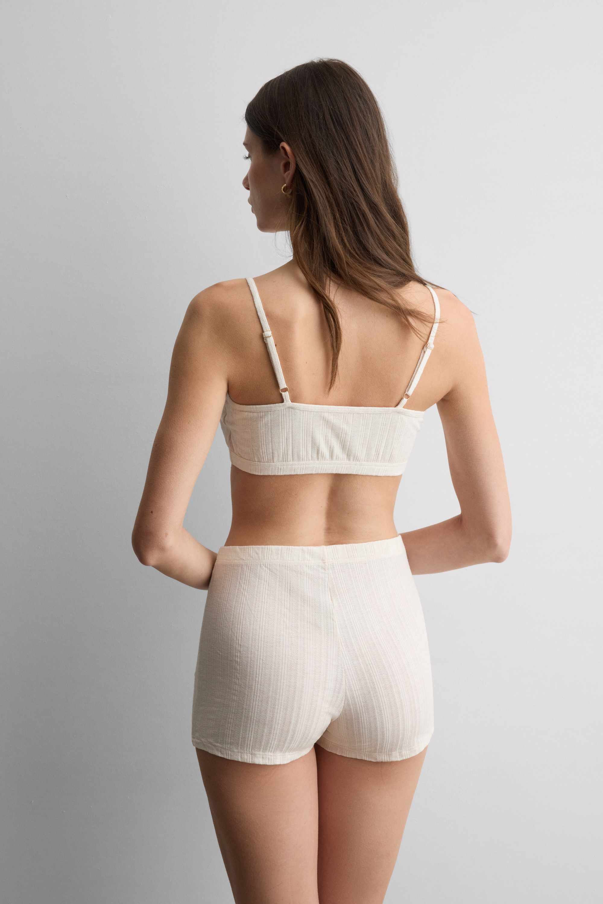 "Sweet Pointelle" セットアップ