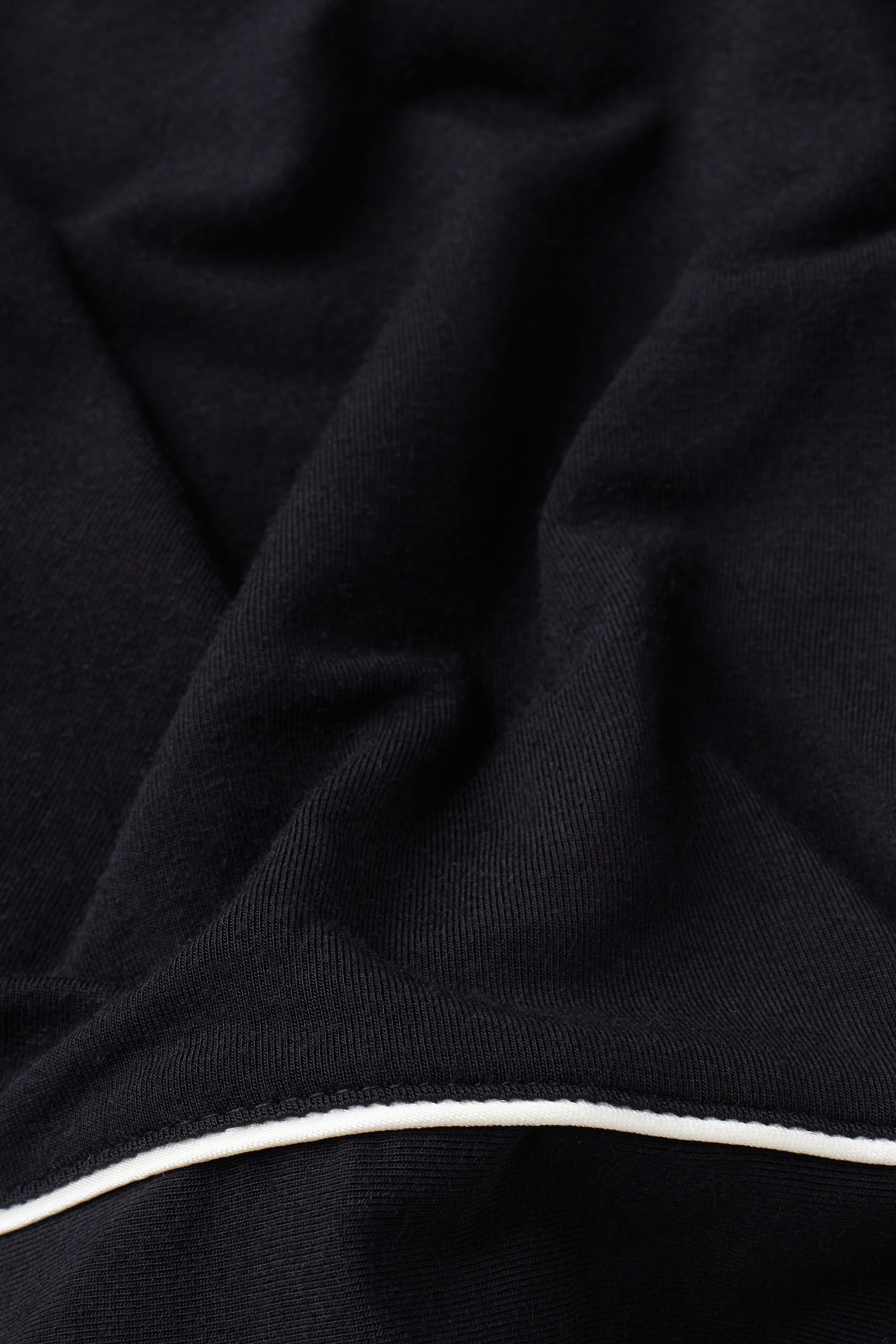 モダール コントラストカラーヘム ショートパンツ