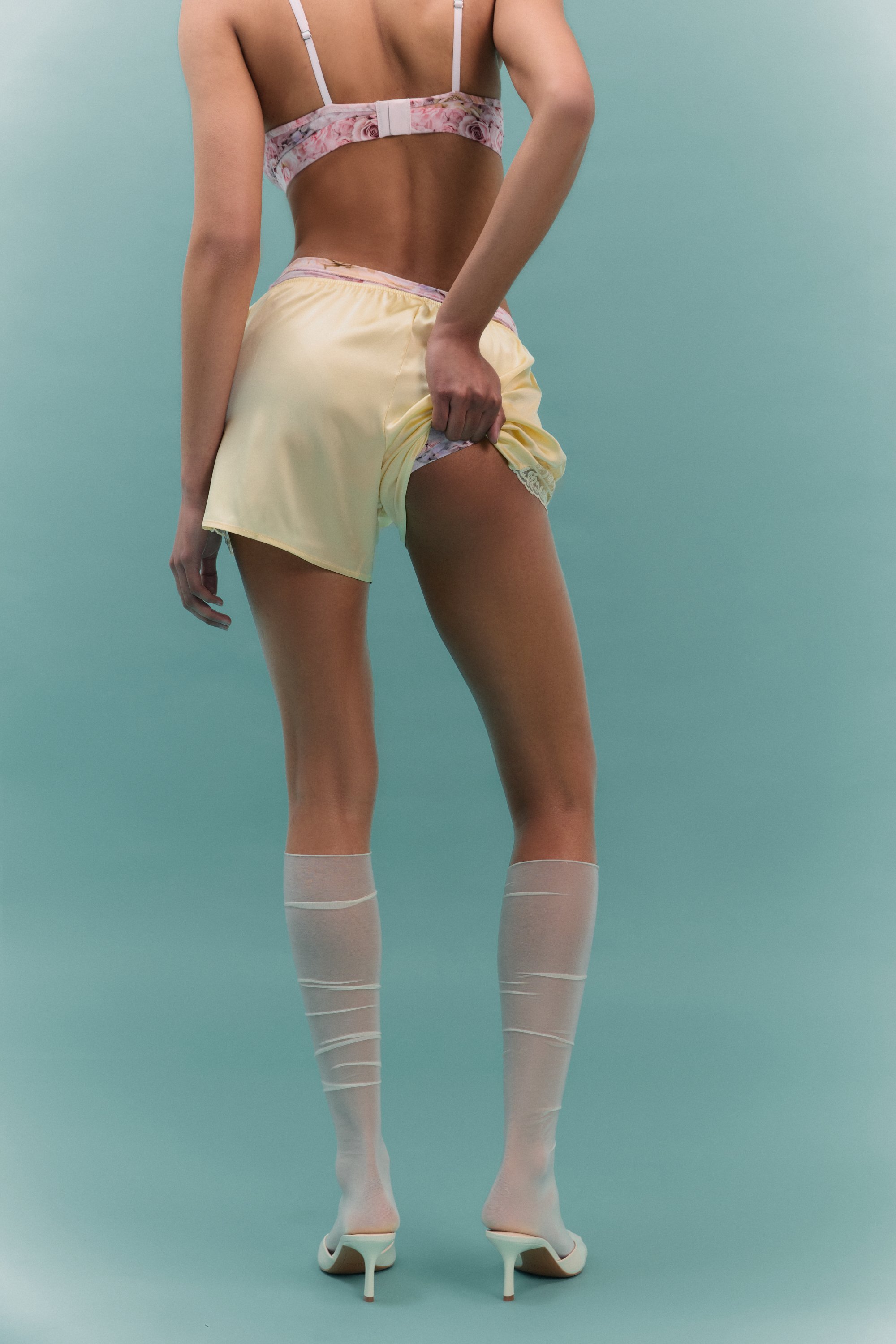 "Storybook Romance" シルク ショートパンツ