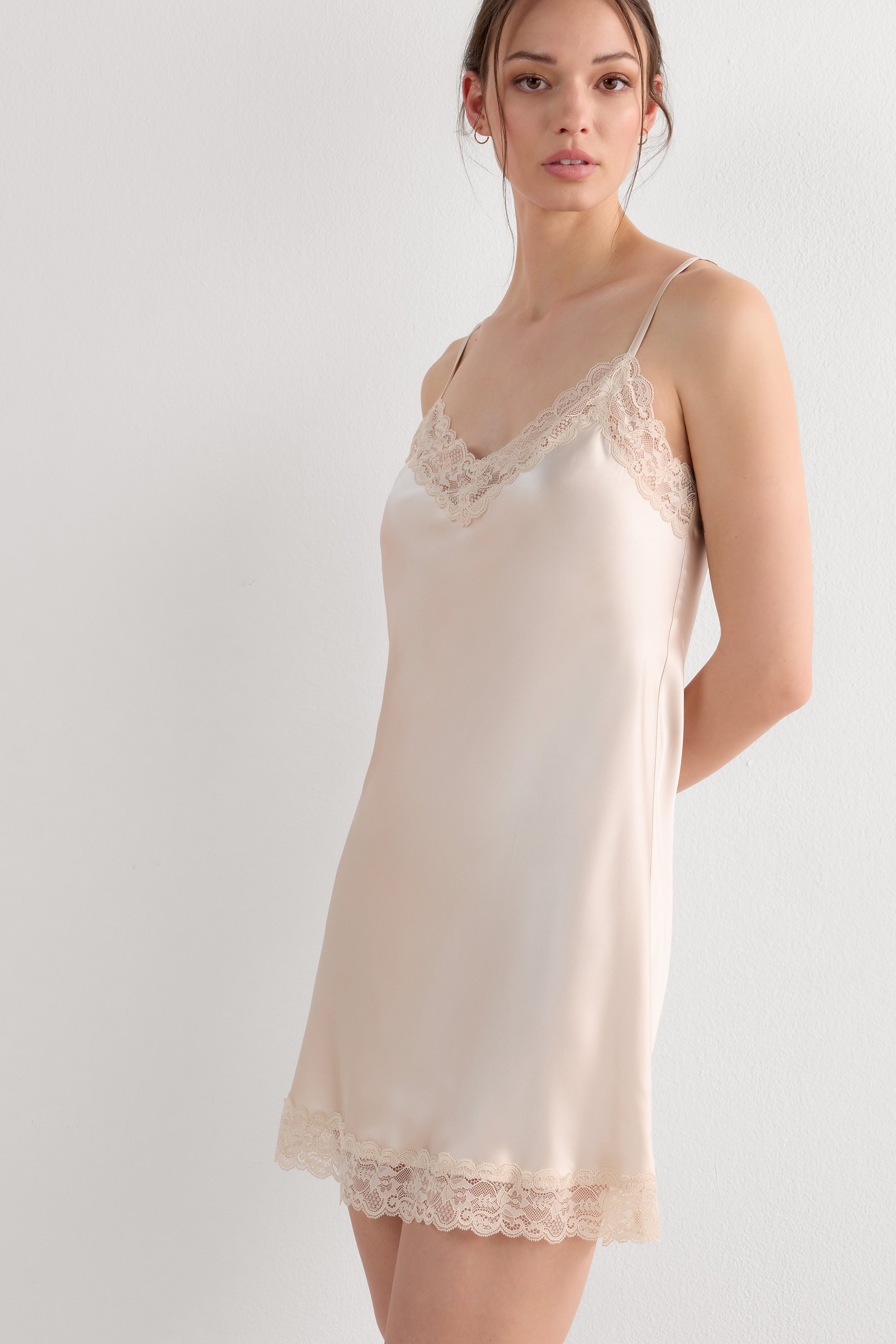 Golden Hour Satin Kimono | Intimissimi
