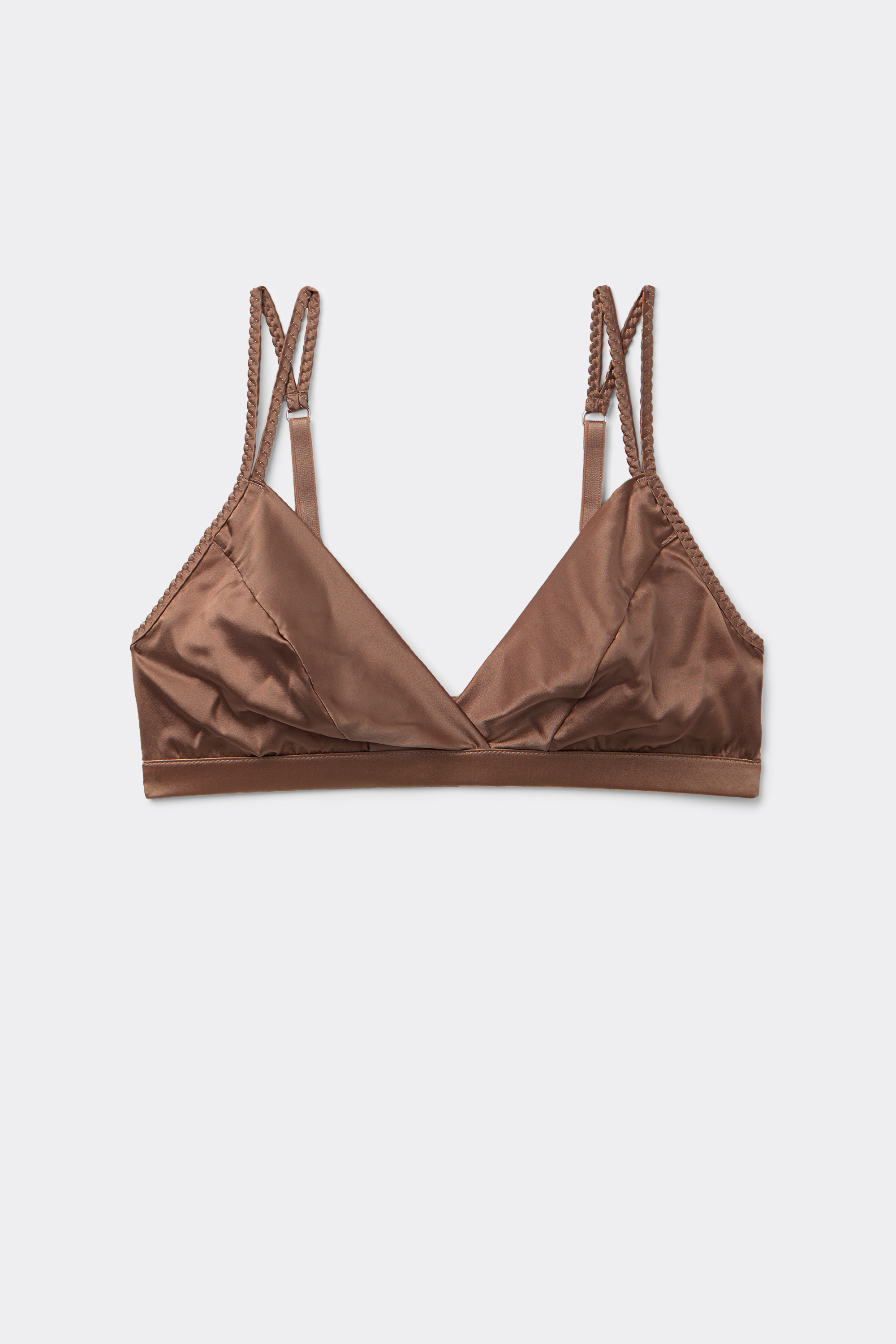 Emma シルク トライアングルブラ