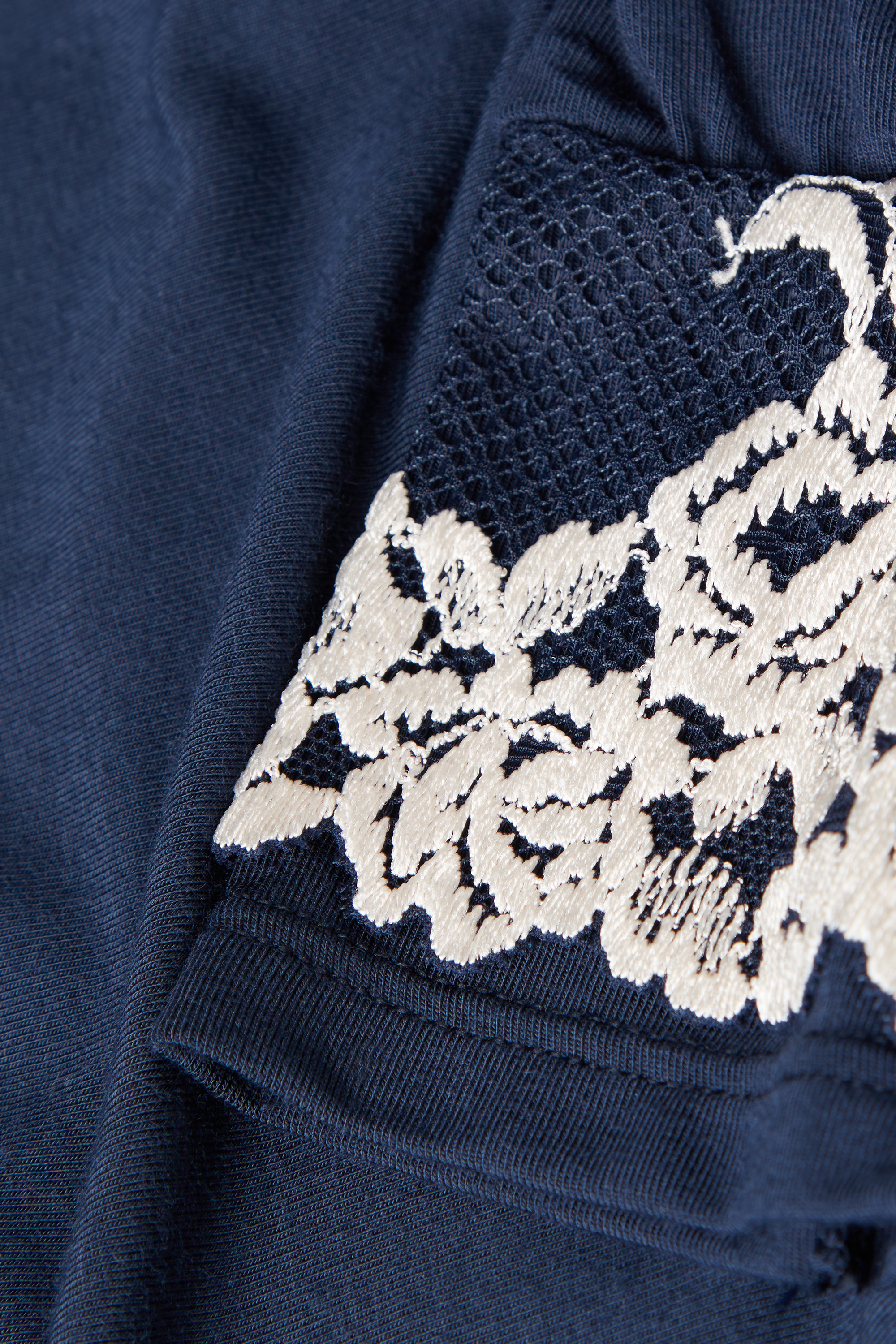 Pretty Flowers モダール ニット