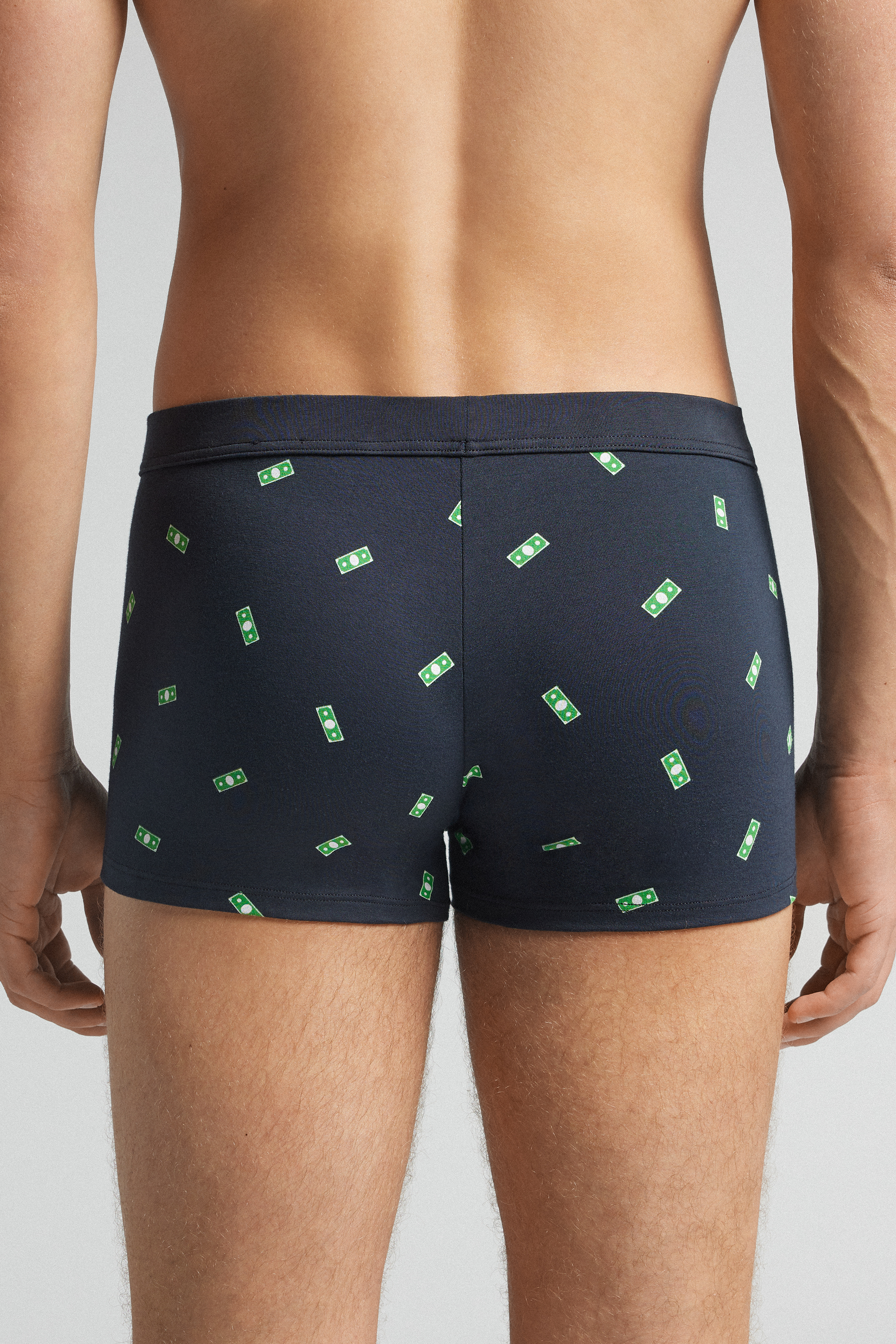 ドル＆ピギーバンクプリント Superiorコットン ボクサー