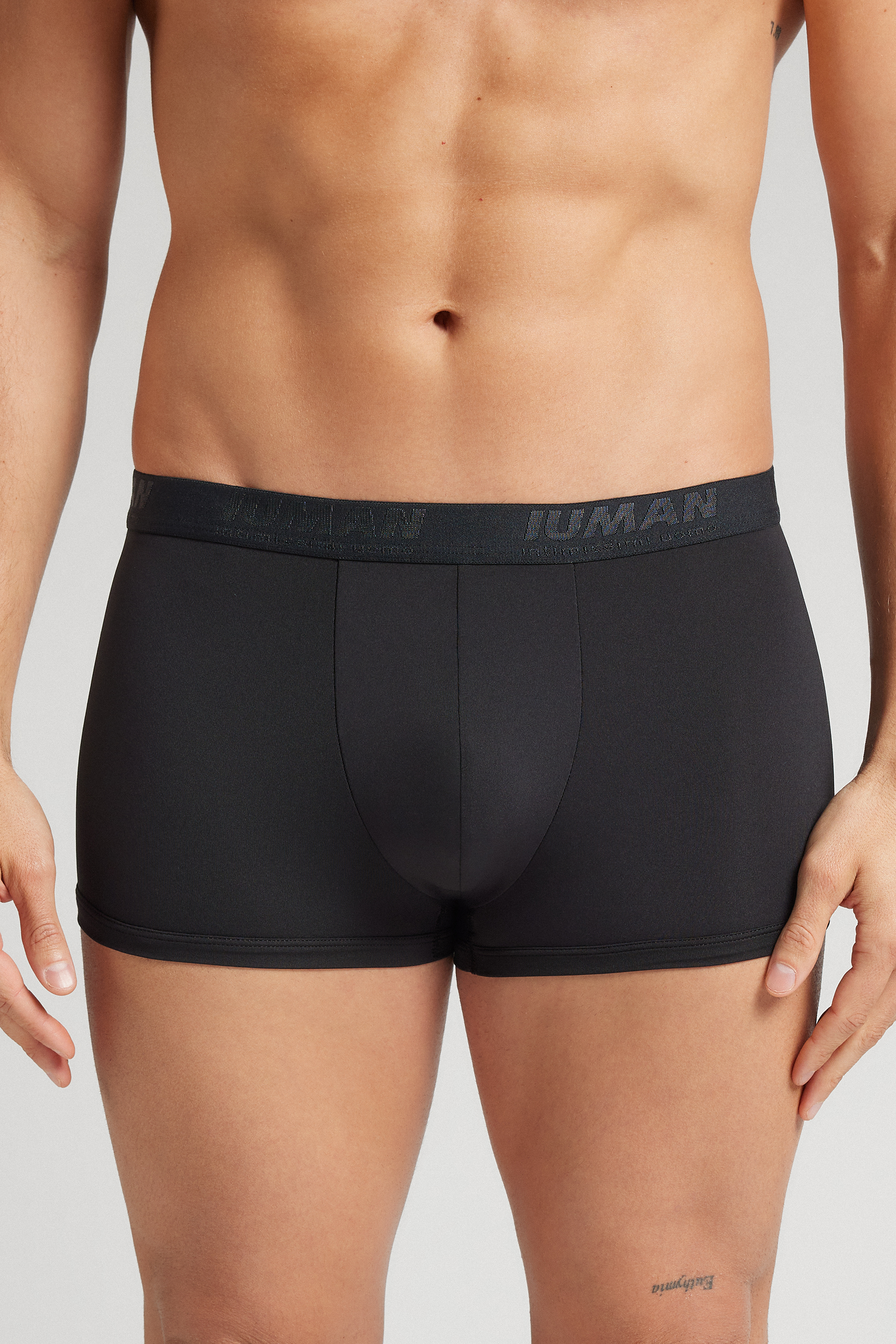Boxer en microfibre à logo