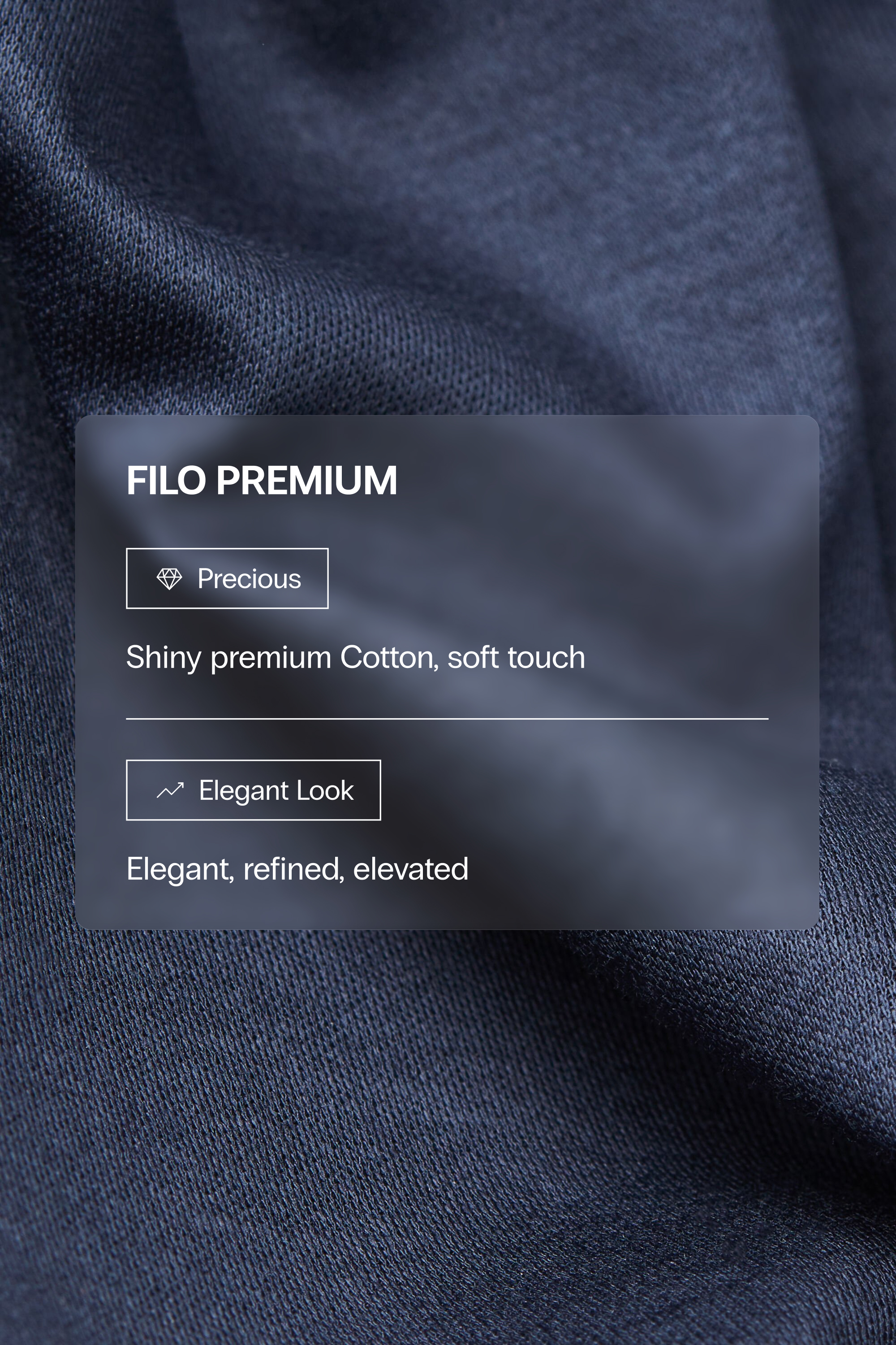 マーセライズド プレミアムコットン filo Premium ワイドボクサー