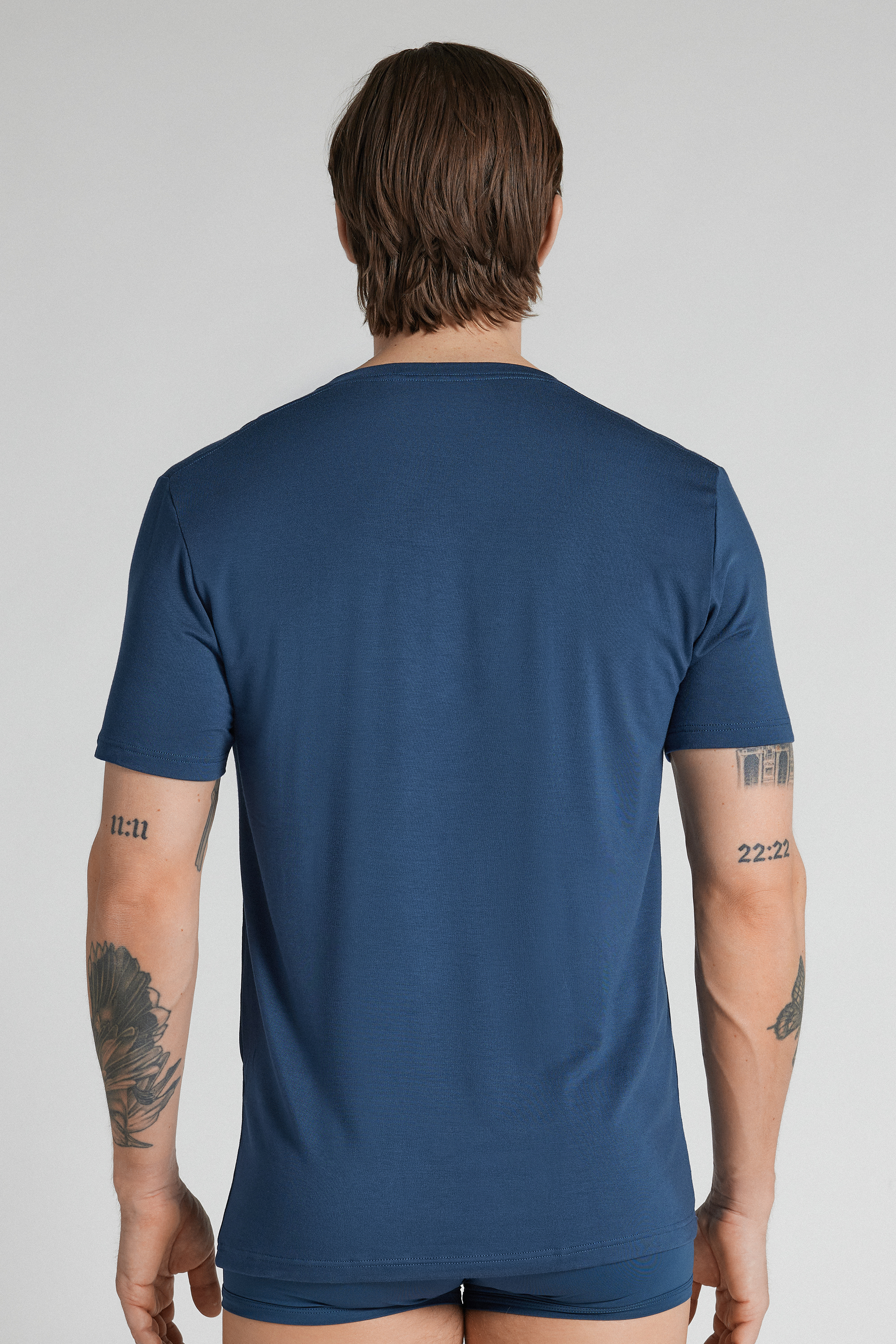 モダール＆シルク Tシャツ