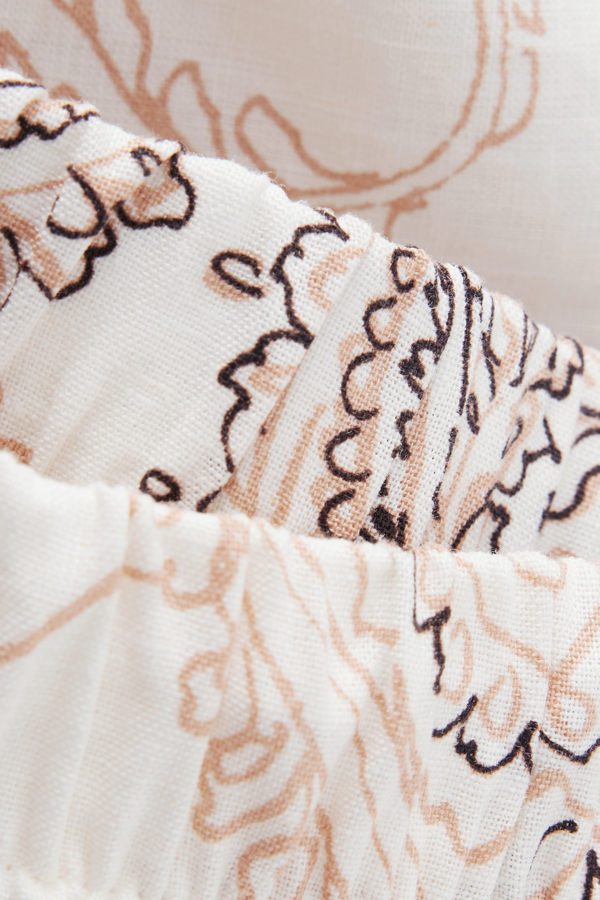 "Get Noticed" リネン＆ビスコース パンツ