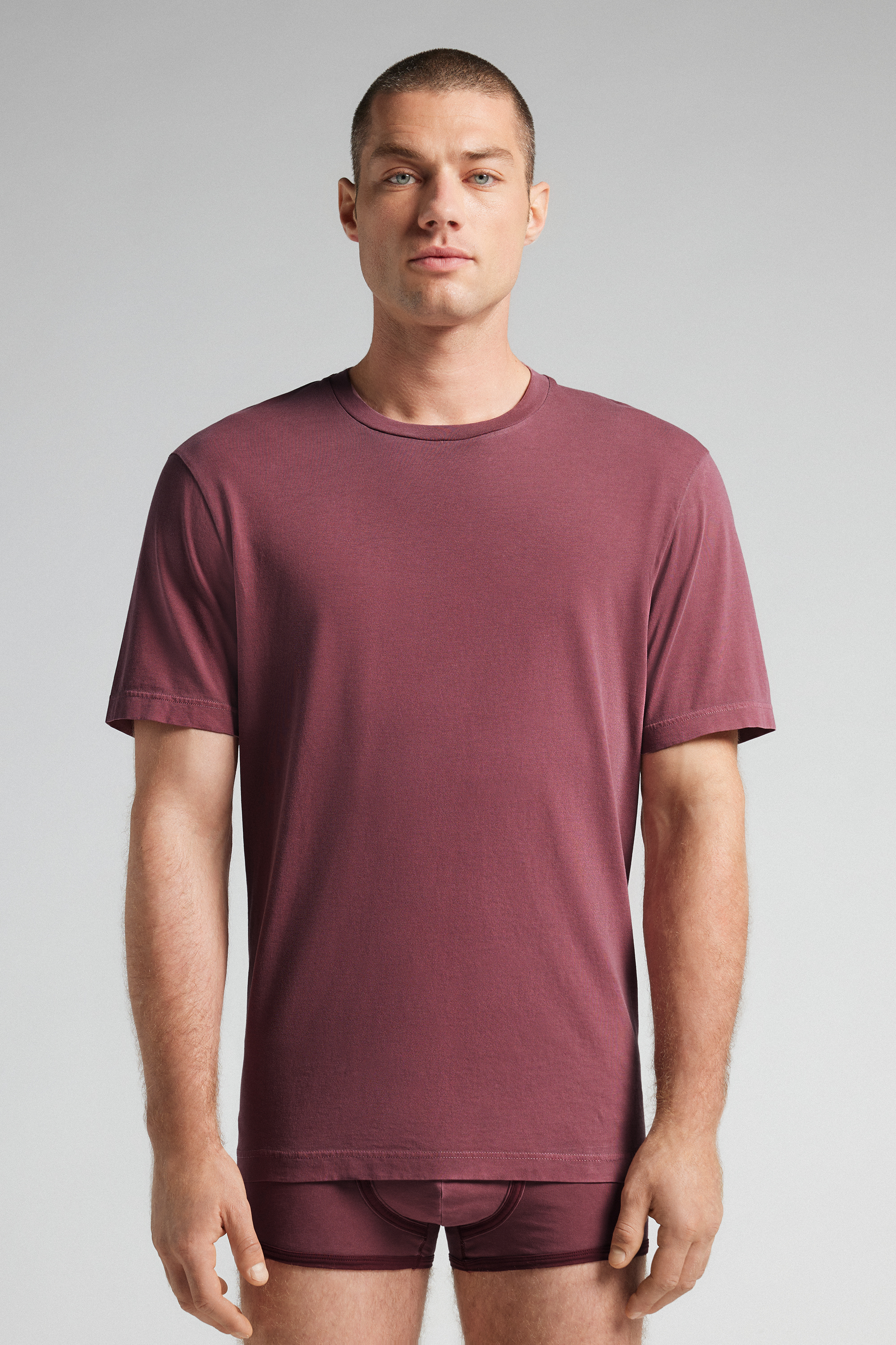 Washed Collection コットン Tシャツ