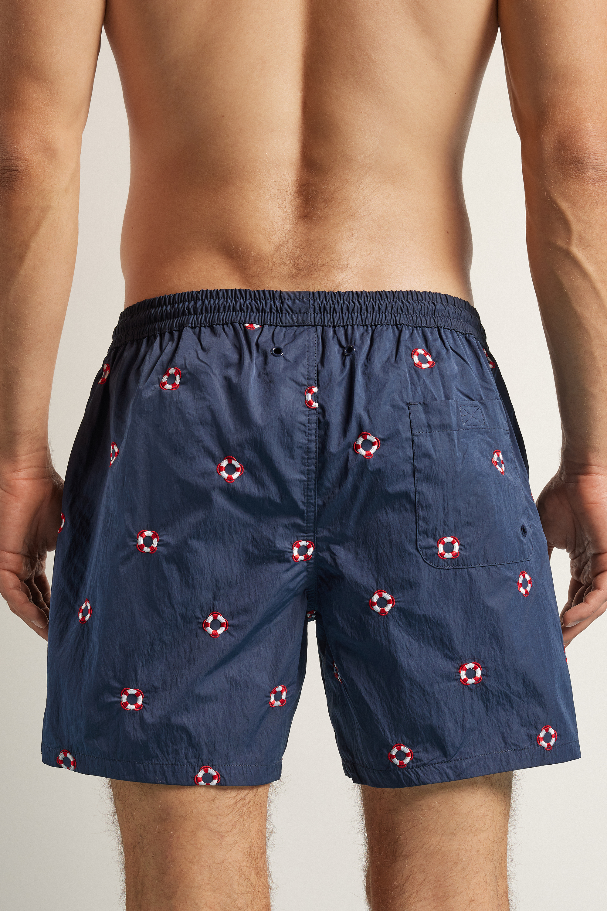 ライフリング刺繍 スイムボクサー