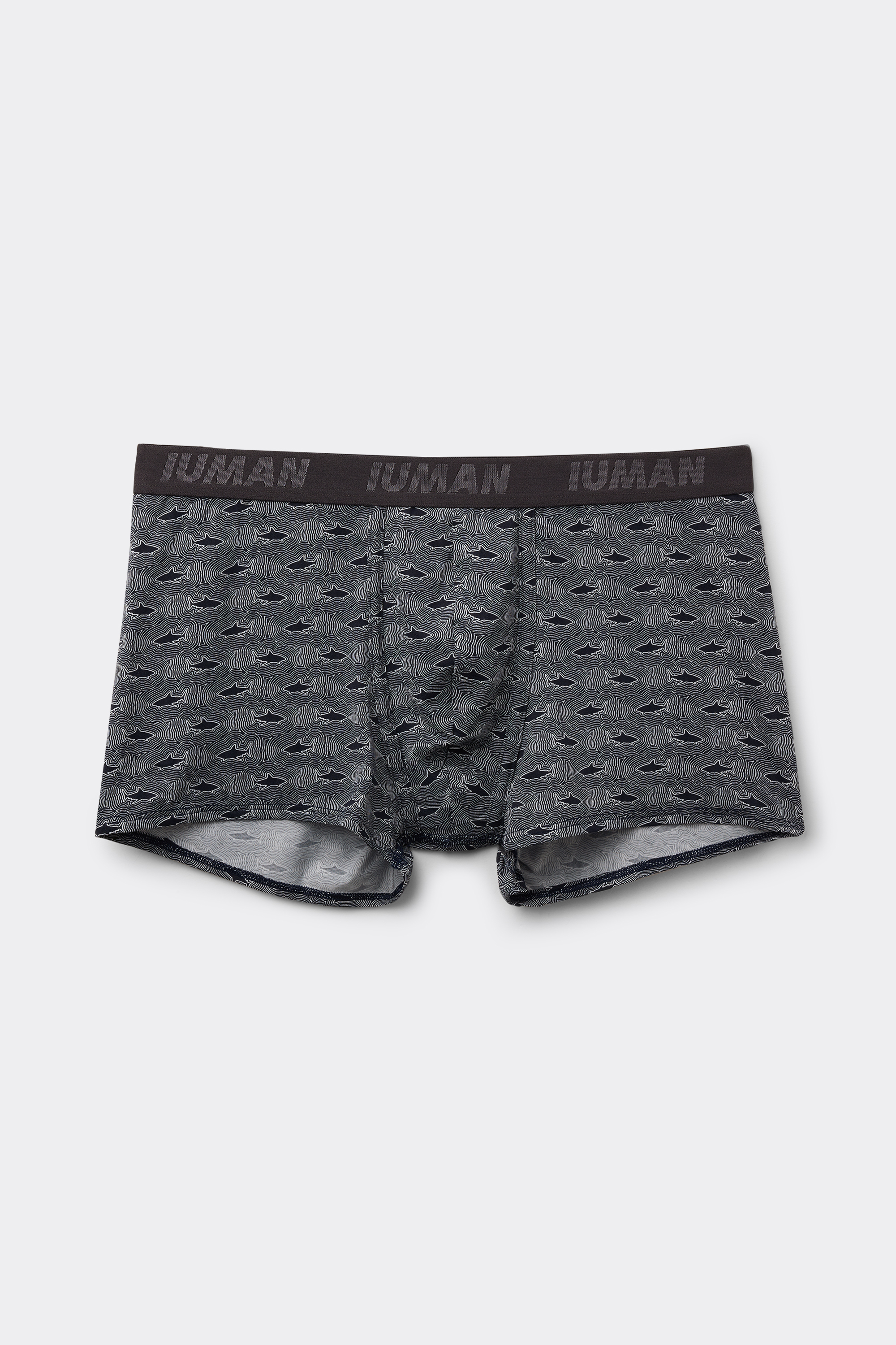 シャークプリント マイクロファイバー ボクサー