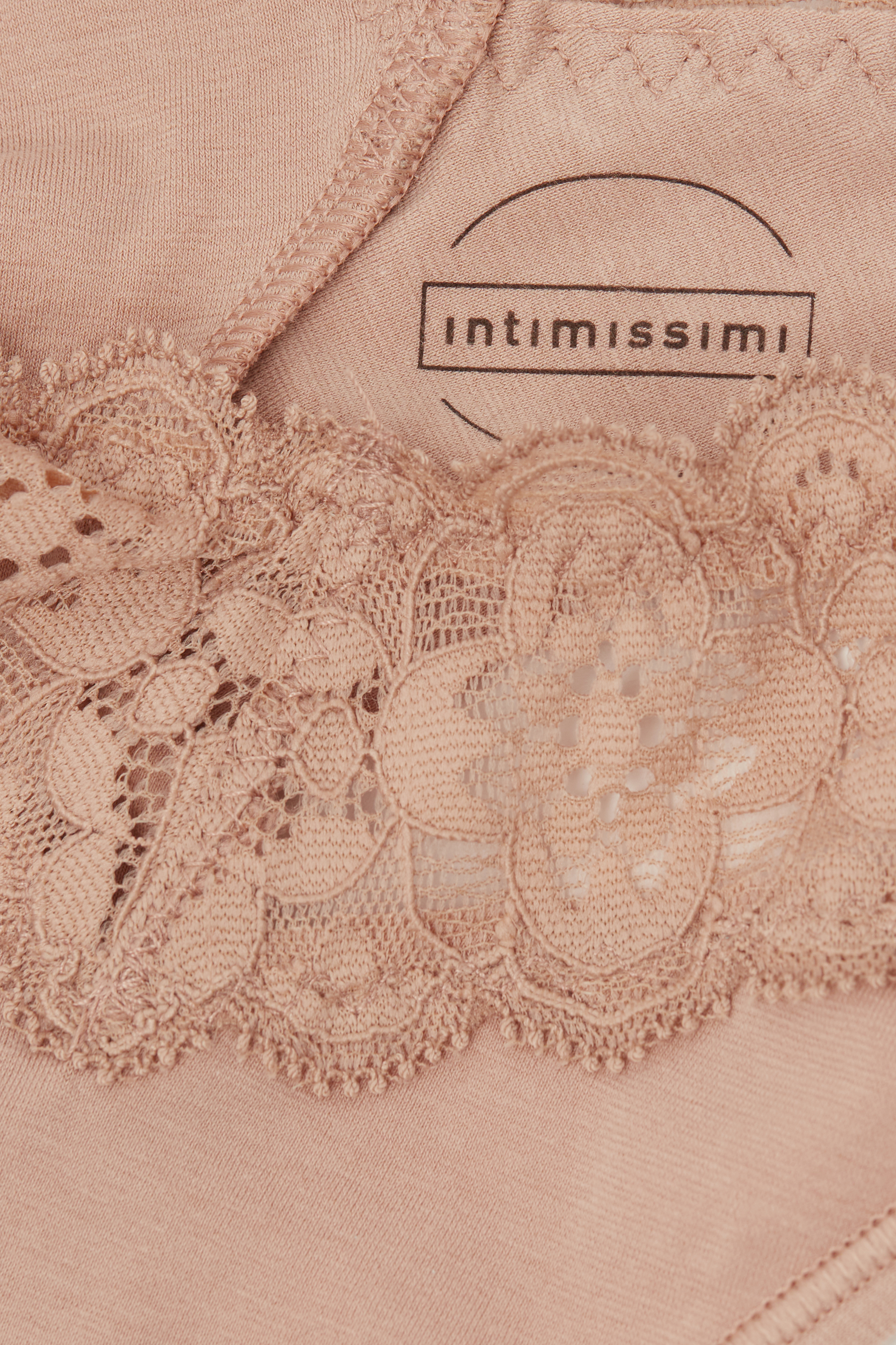 レース＆コットン エイティーズスタイル ブラジリアンショーツ