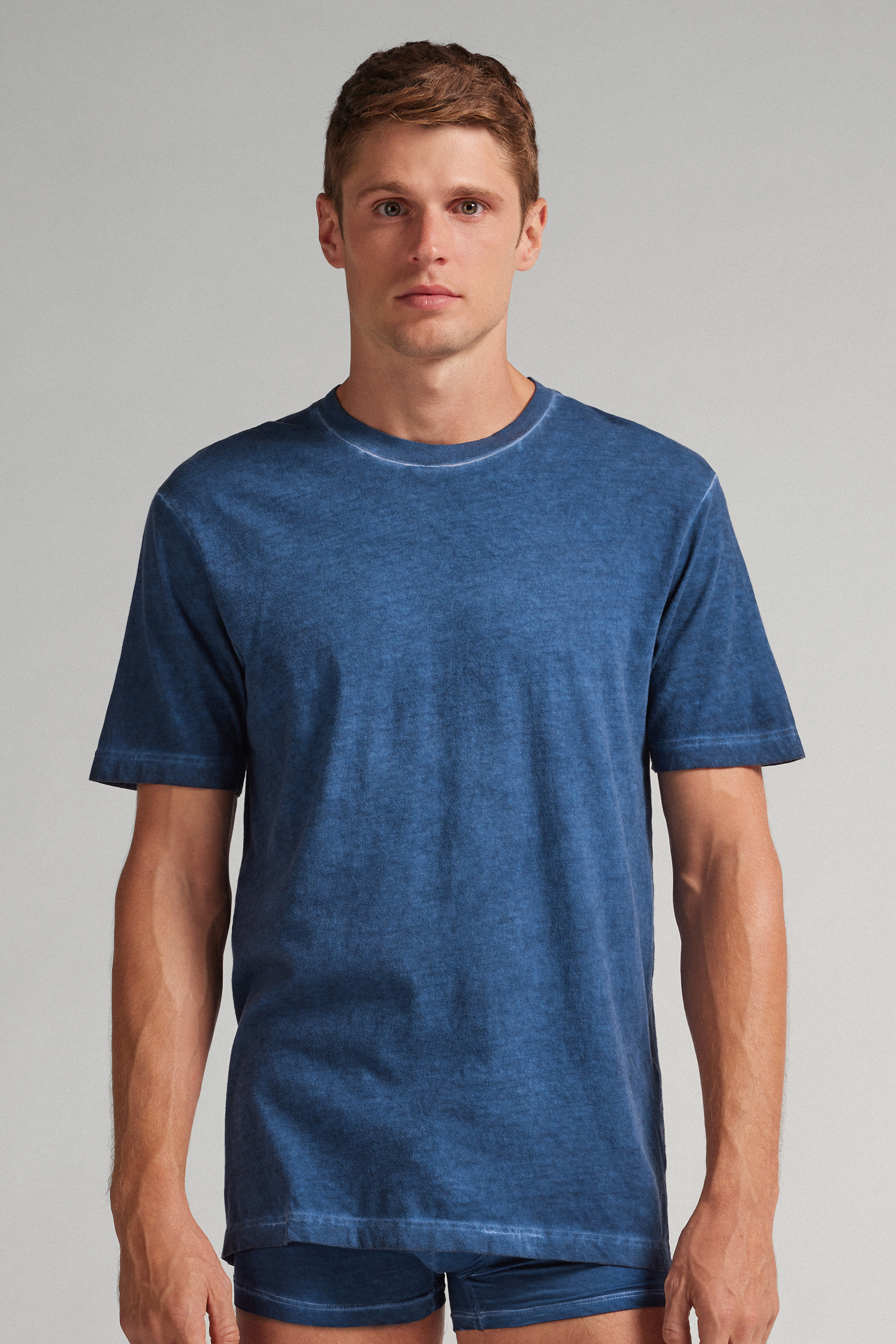 Washed Collection コットン Tシャツ