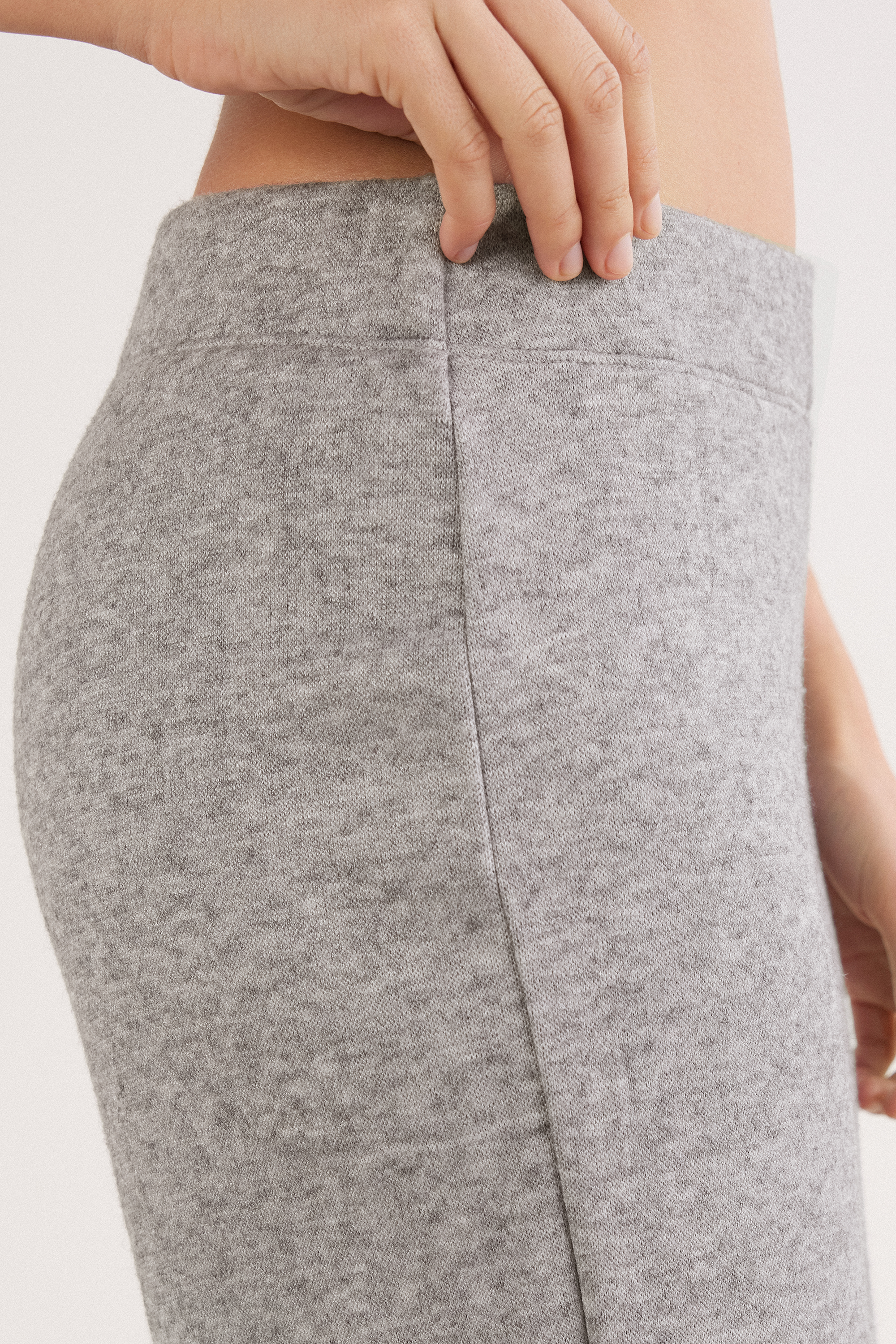 ソフトトリコット ロング パラッツォパンツ