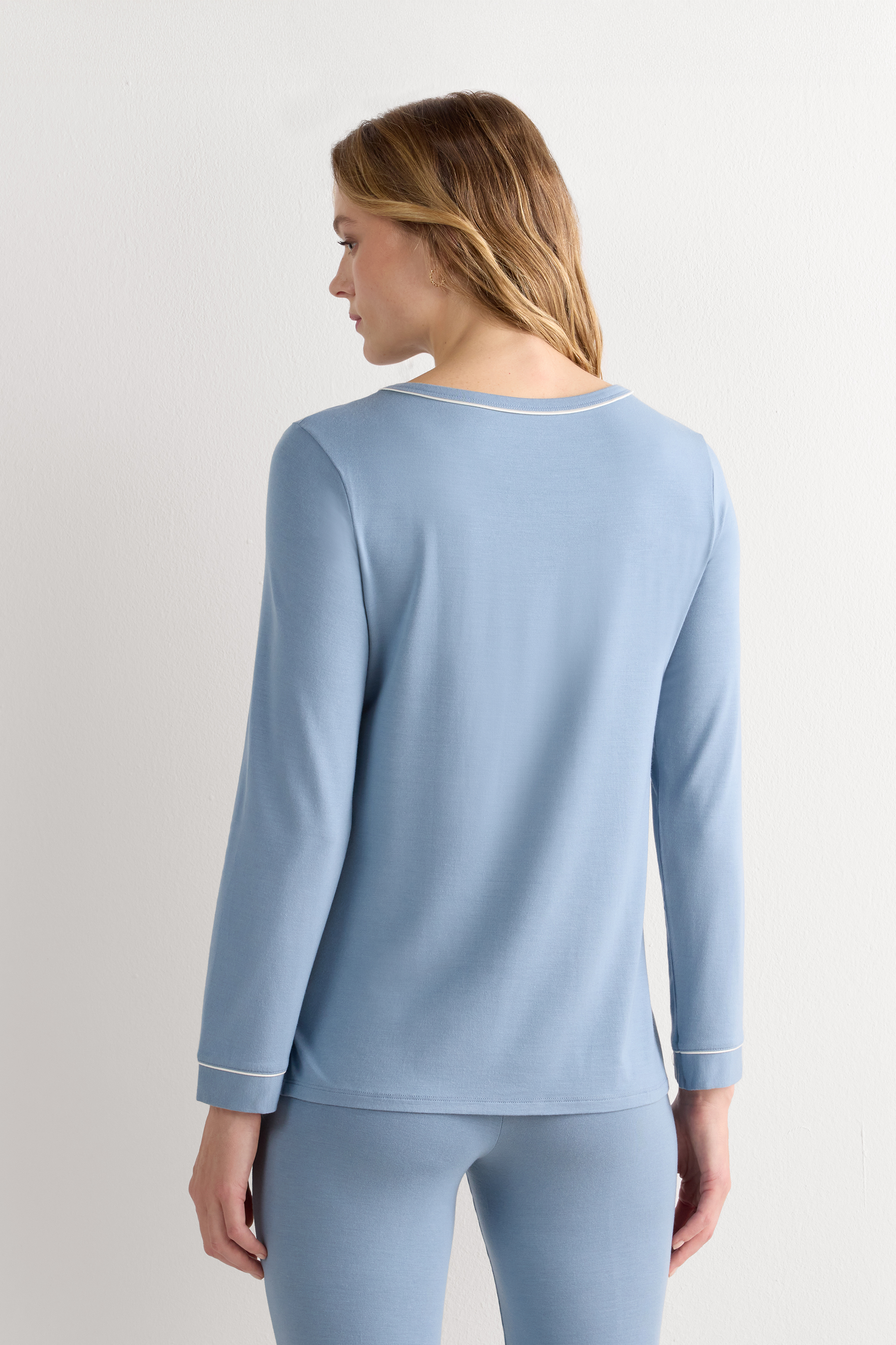 モダール ロングスリーブ ニット