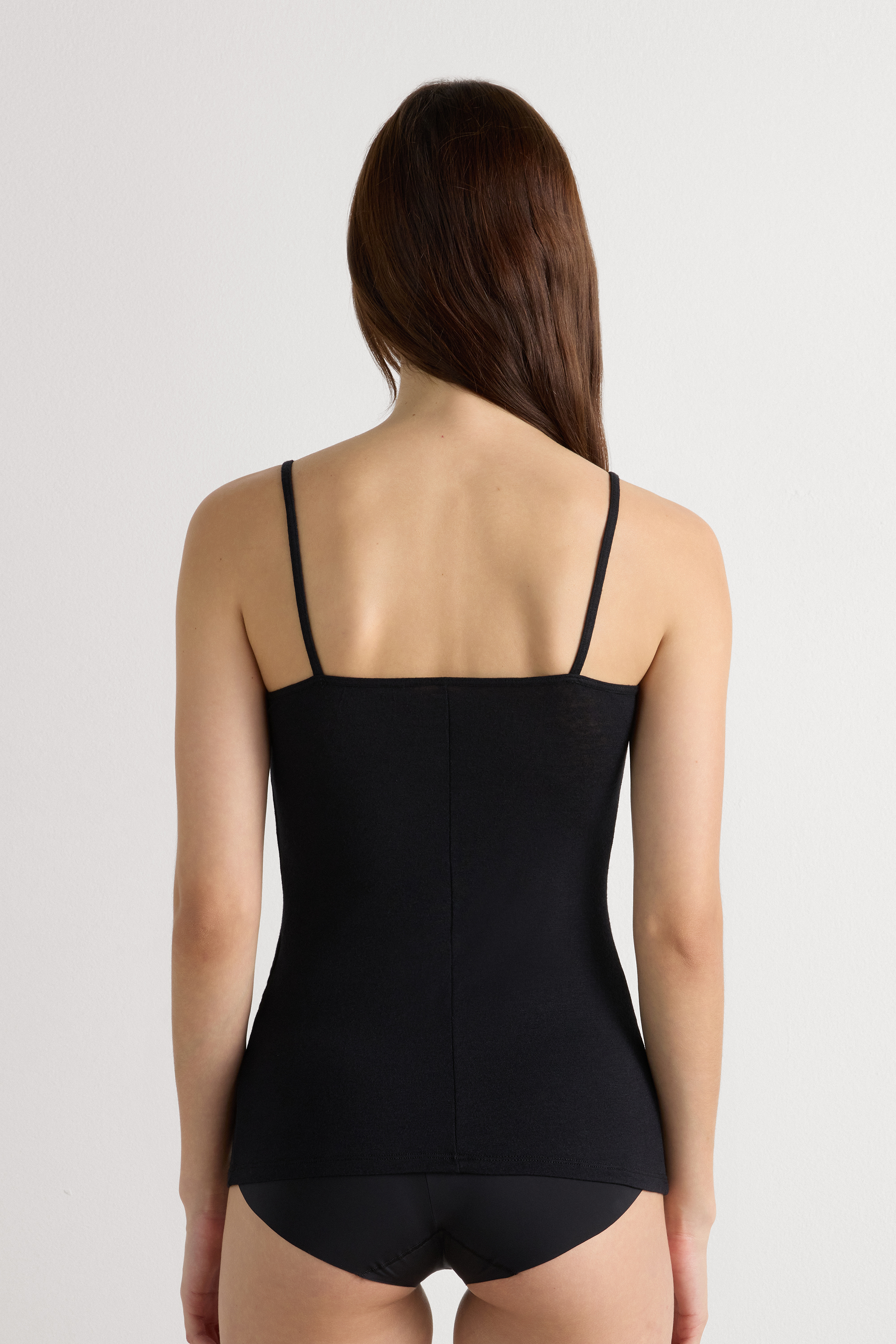 Ultralight Modal and Cashmere Camisole with Lace | Intimissimi