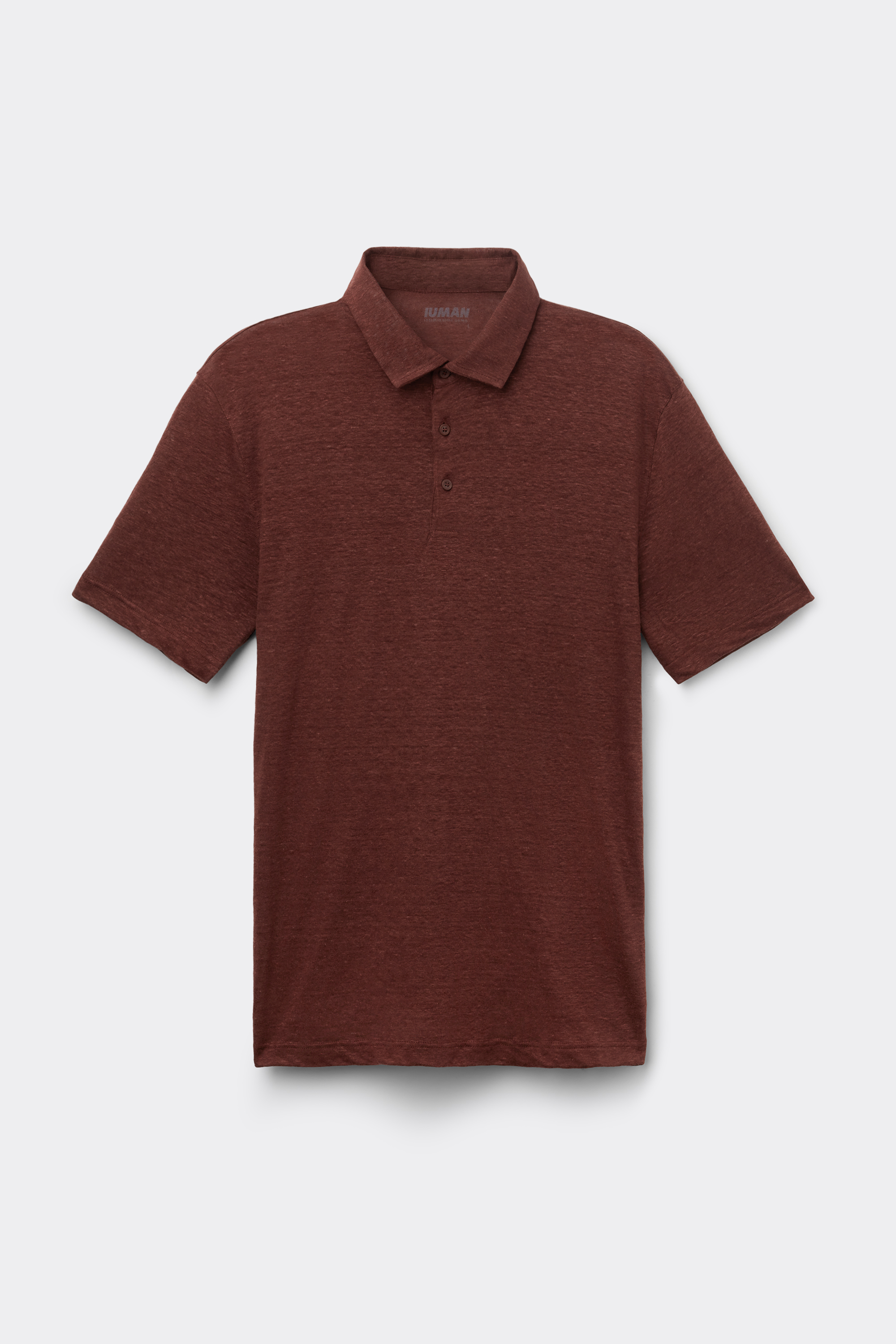 リネン ショートスリーブ ポロシャツ