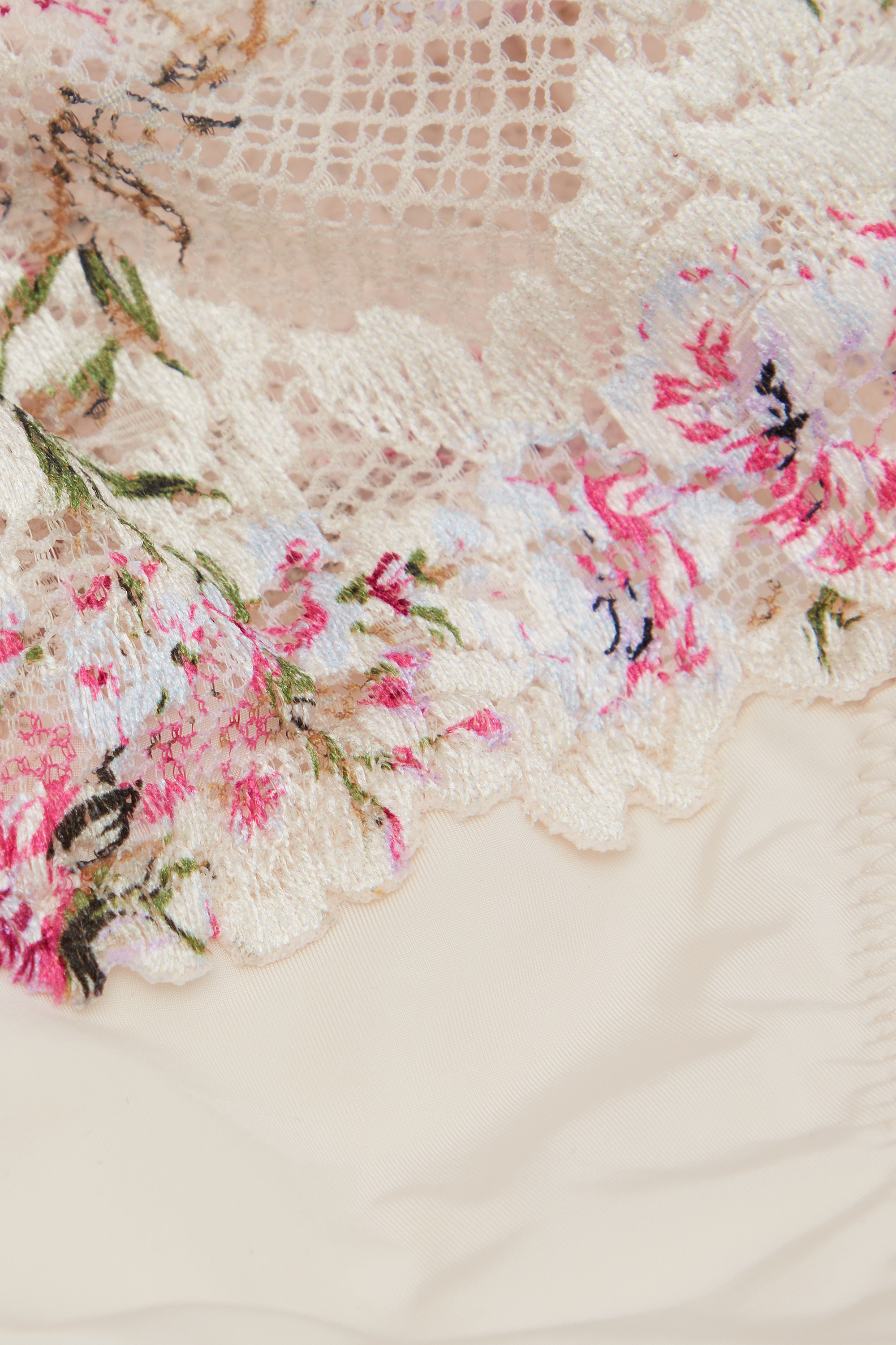 "Pretty Flowers" プリント ブラジリアンキュロット