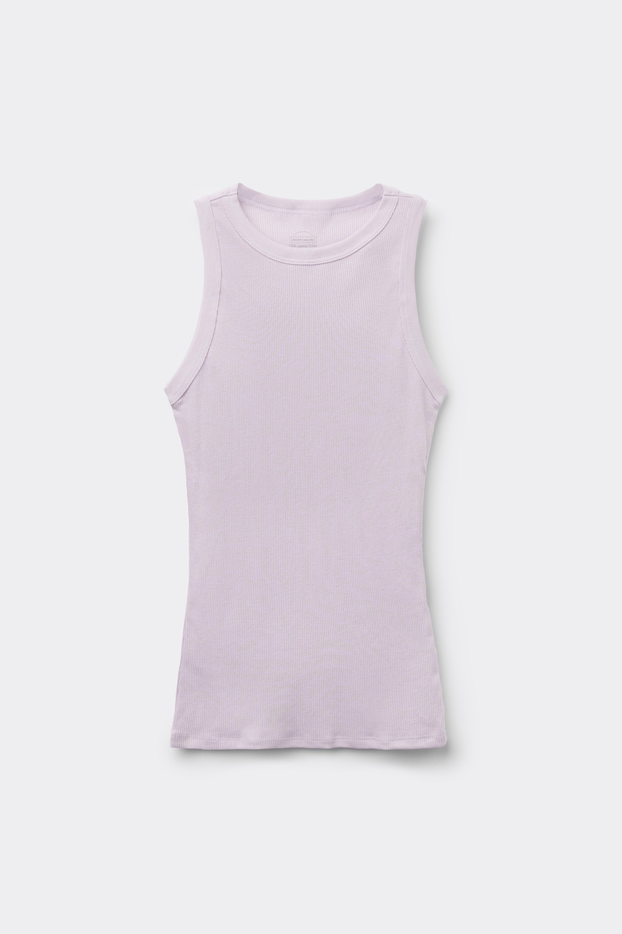Superiorコットン リブ タンクトップ