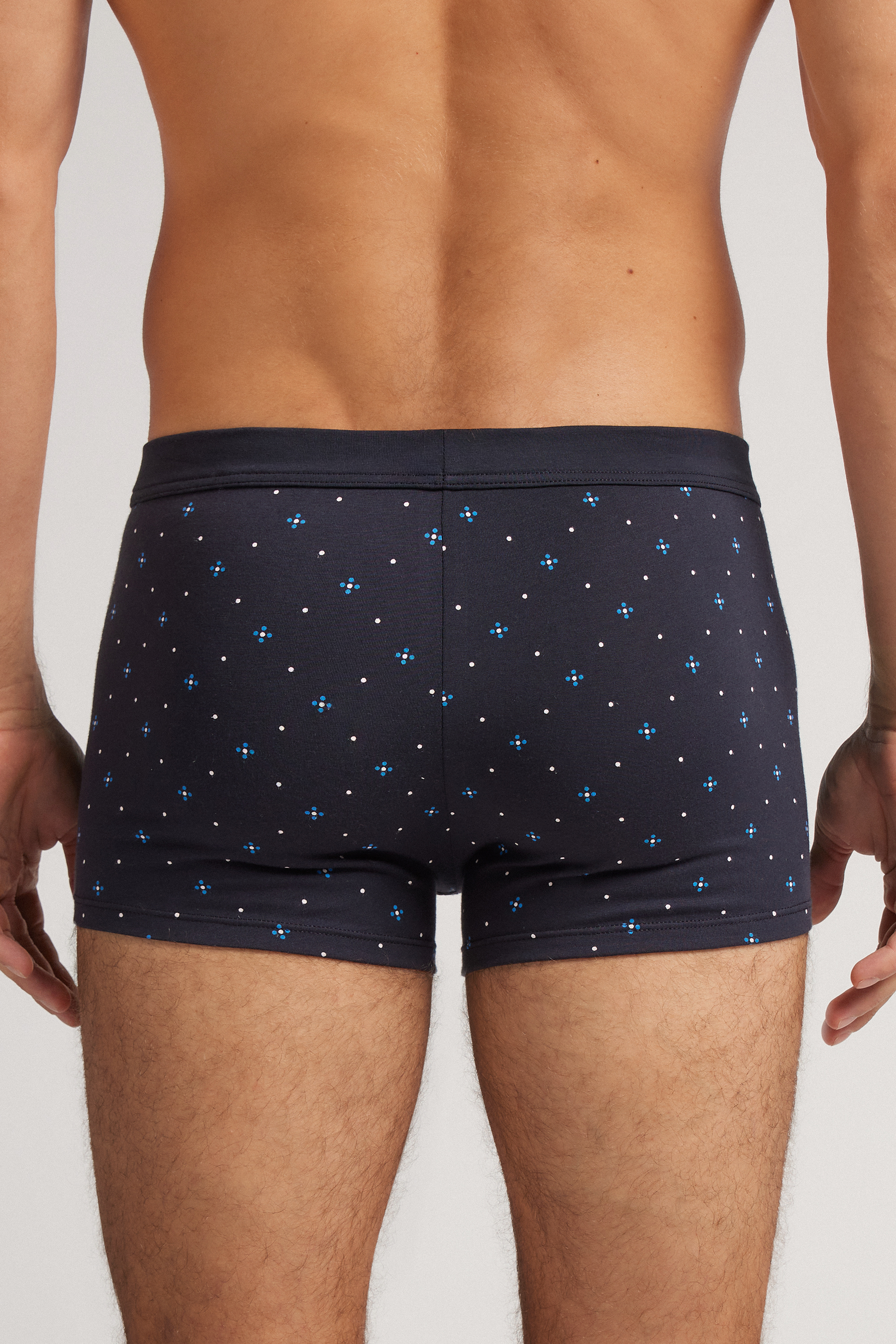 マイクロフラワープリント Superior コットン ボクサー