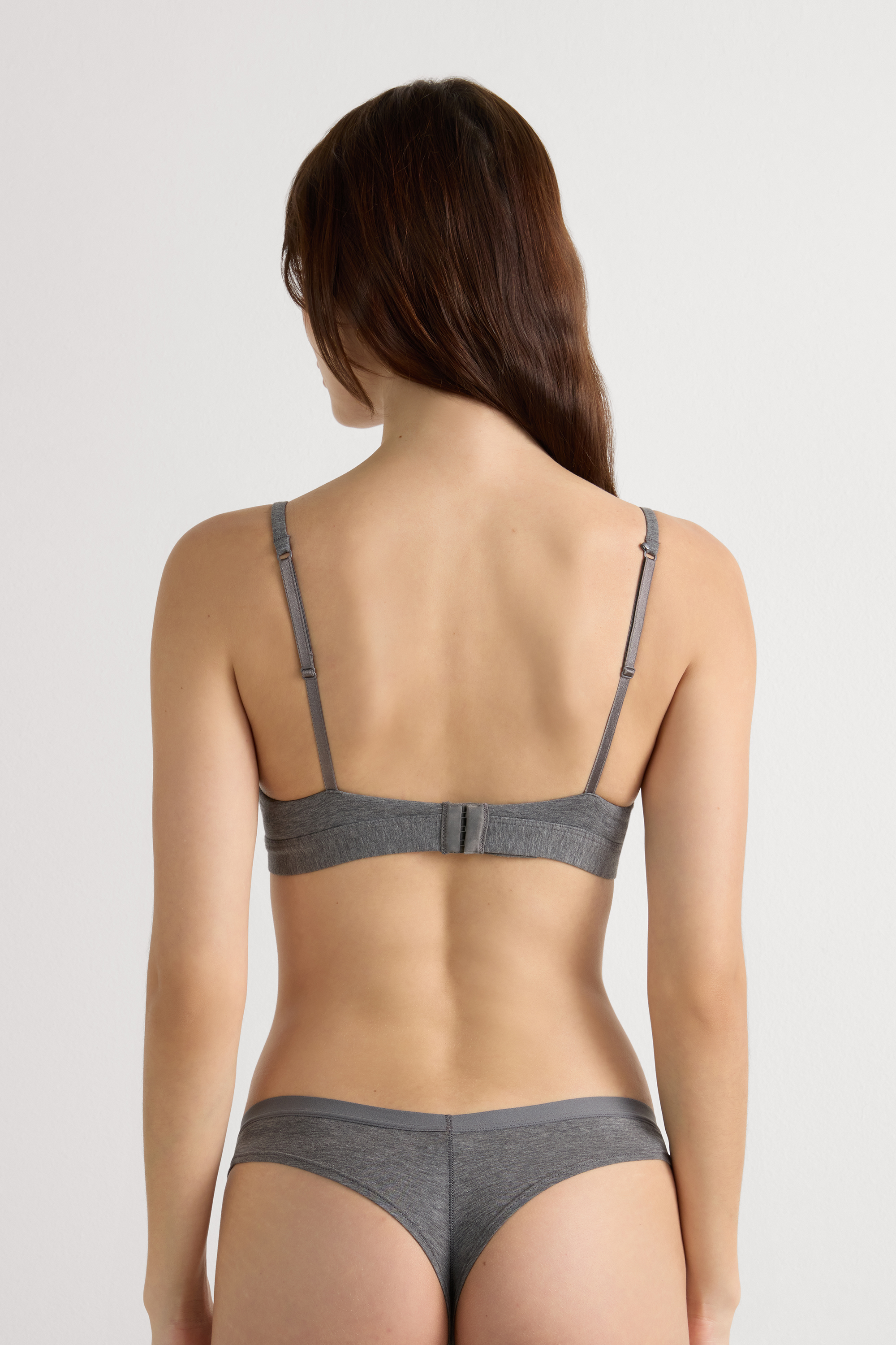 Tiziana コットン トライアングルブラ