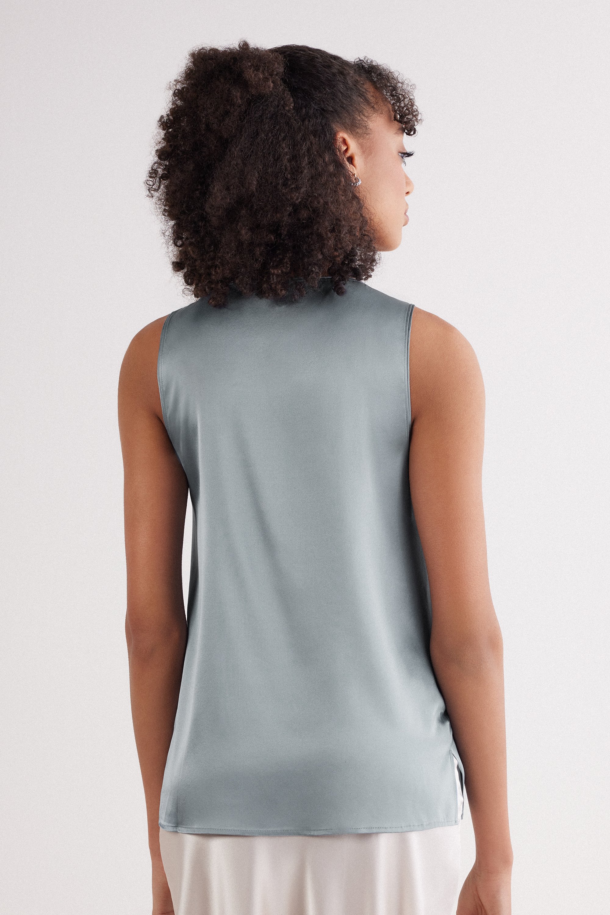 シルク Vネック タンクトップ | Intimissimi