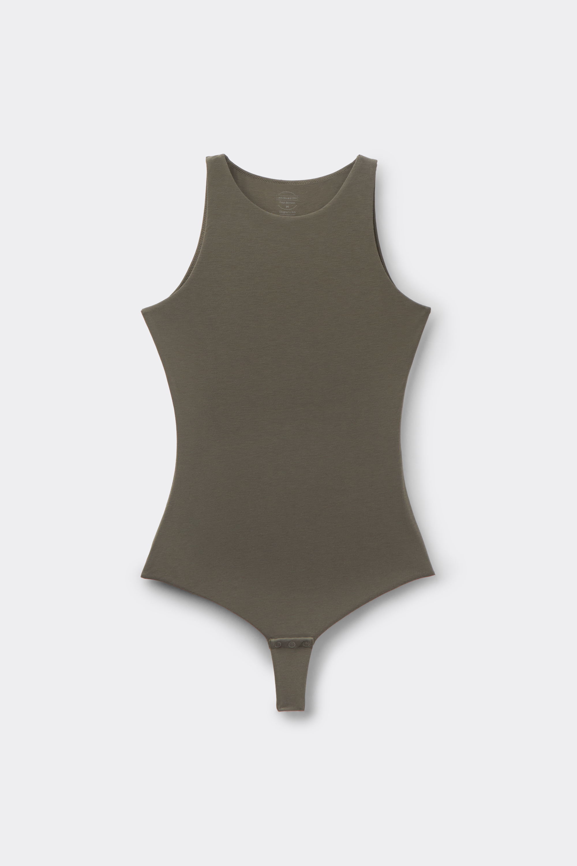 フレッシュバンブー ワイドショルダー ボディスーツ