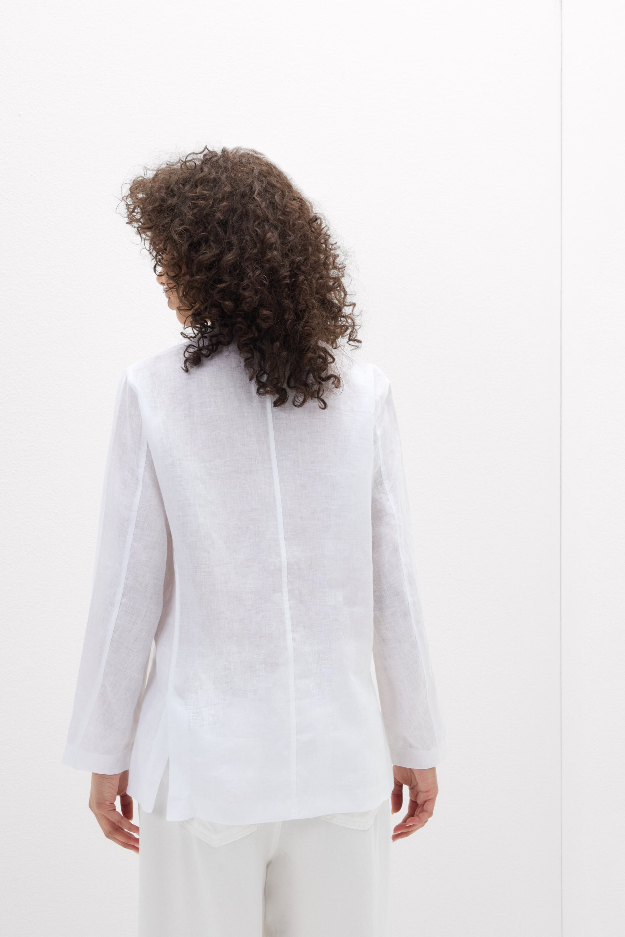 The Pure Linen リネンファブリック ジャケット