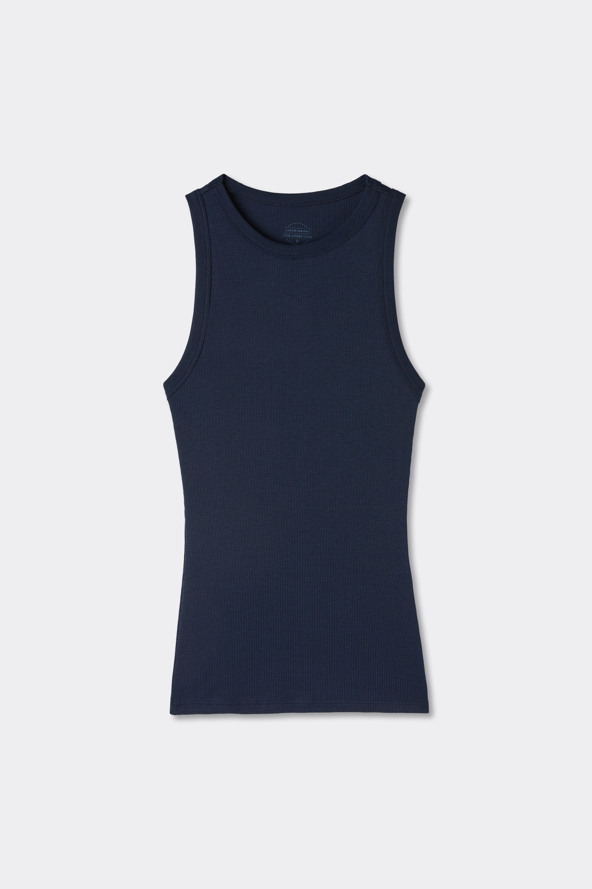 Superiorコットン リブ タンクトップ