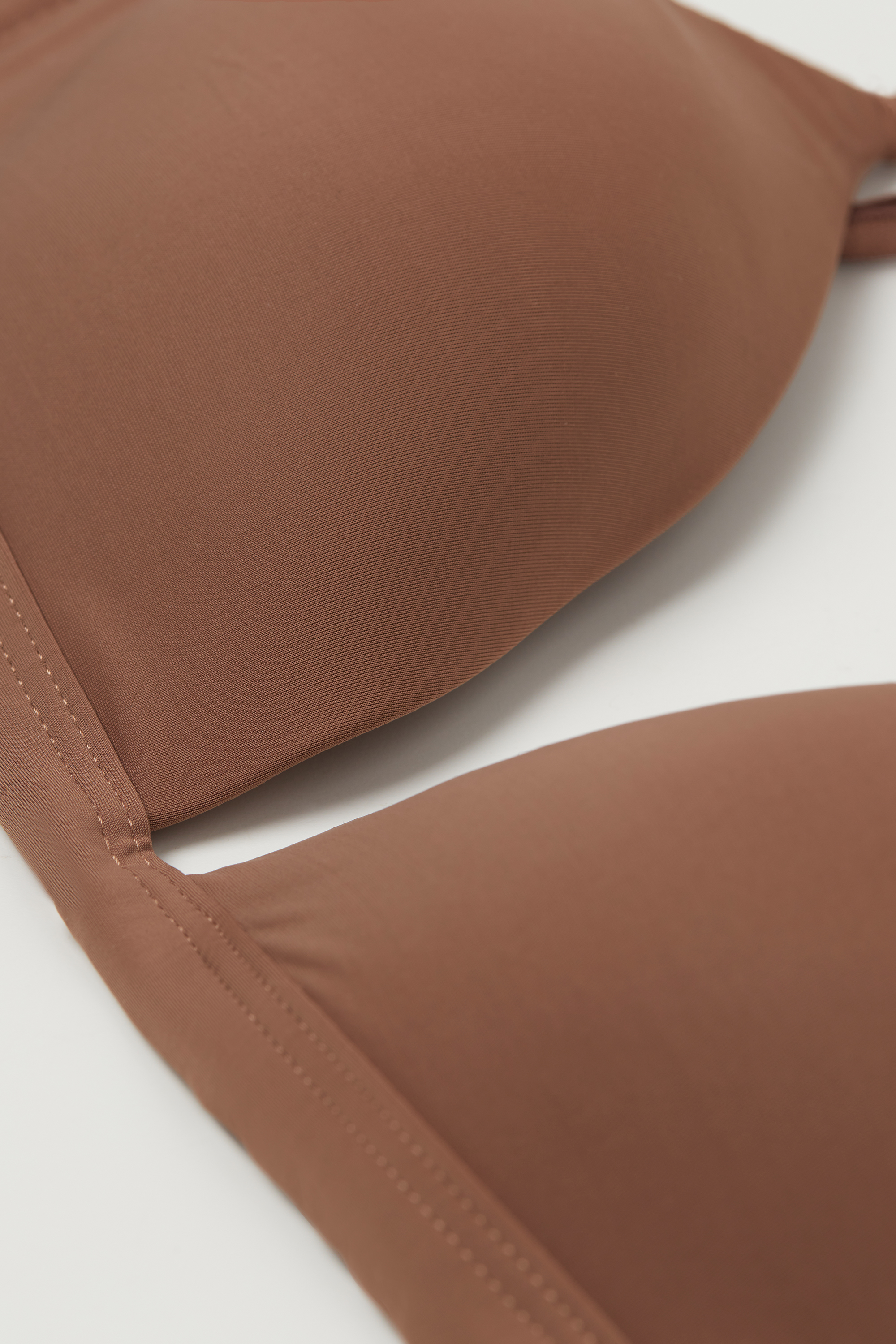 Tizianaマイクロファイバー トライアングルブラ