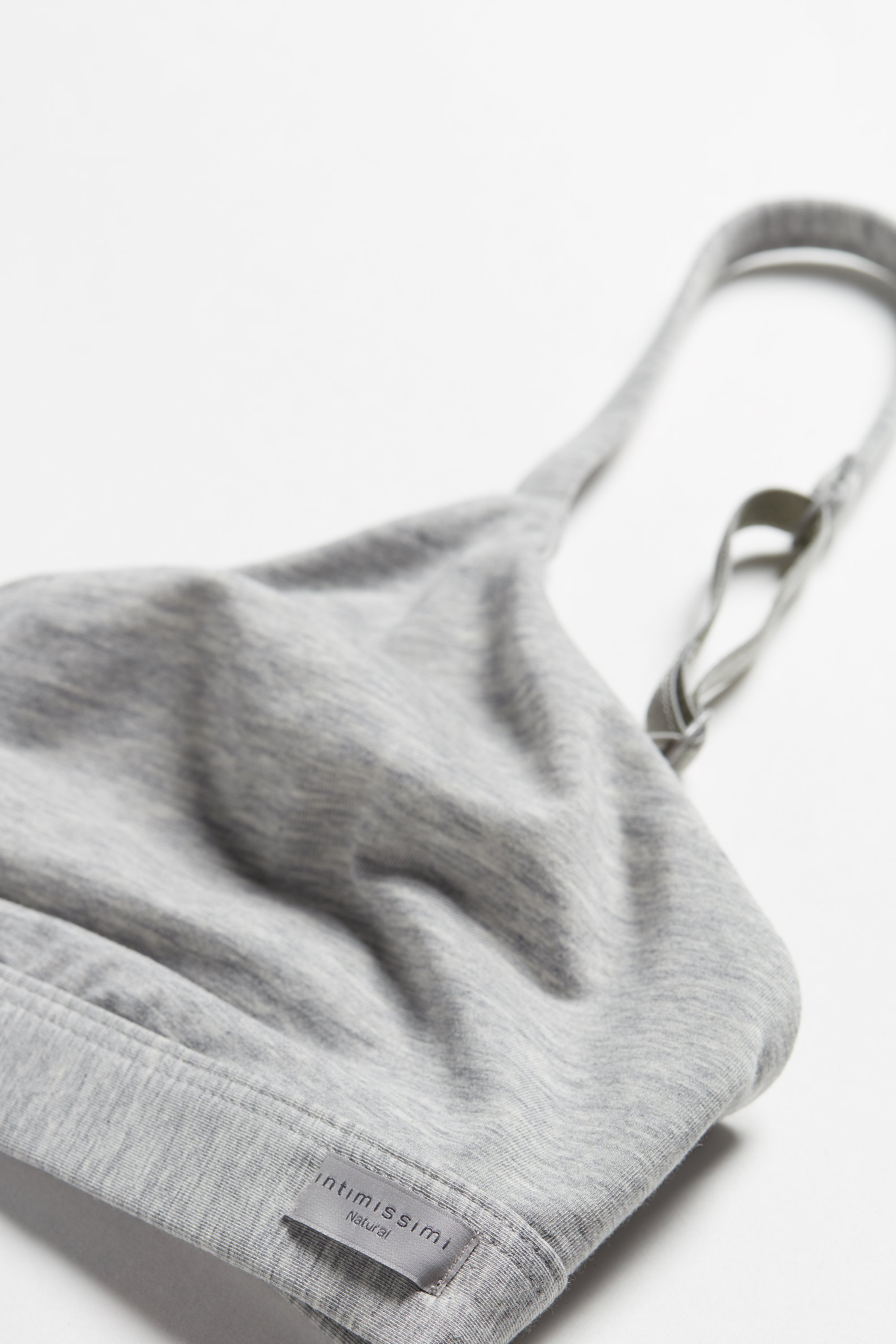 Emma ナチュラルコットン トライアングルブラ