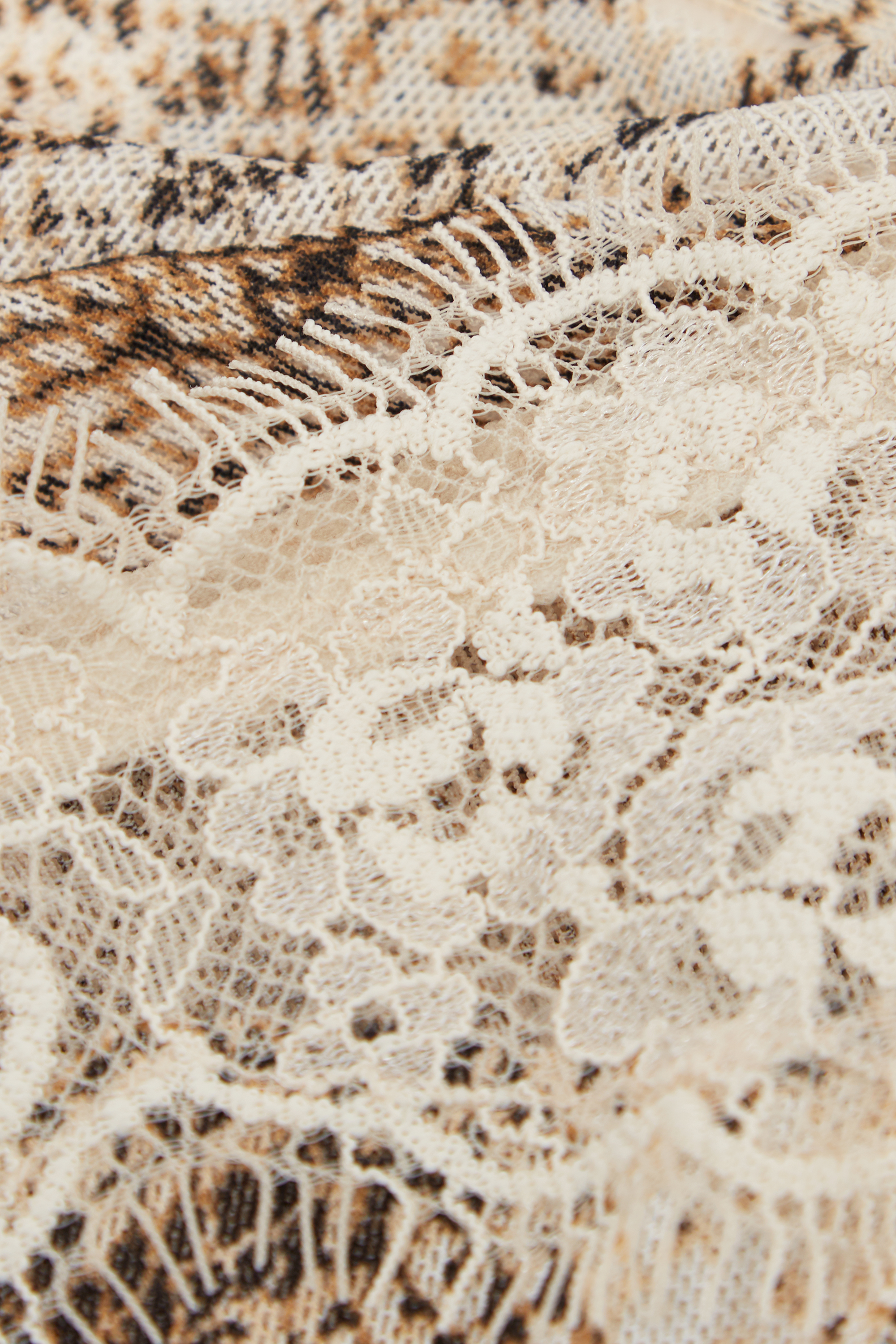 Seductive Glamour スネークプリント エイティーズスタイル ブラジリアンショーツ