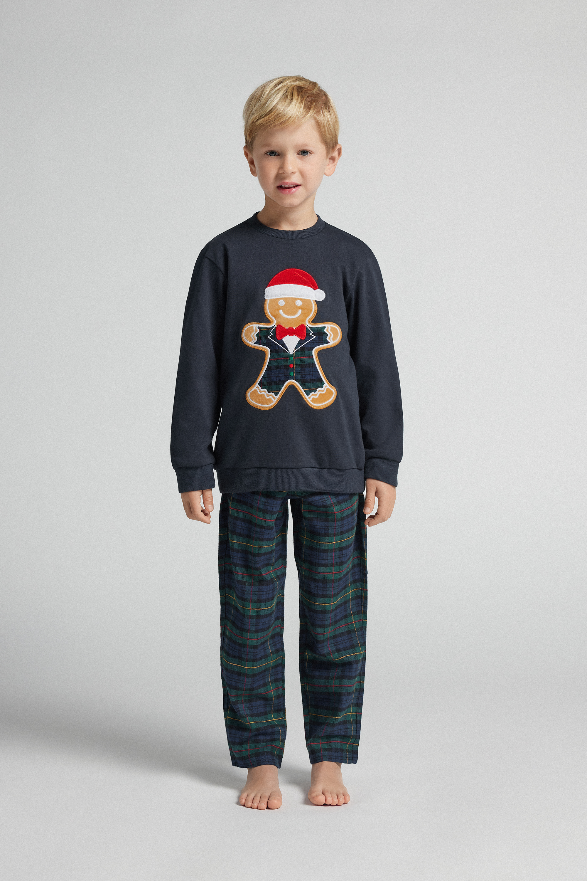 Pigiama Bambino Juventus Hermet - Pigiama Lungo In Cotone, Prodotto Ufficiale, Taglie 18 Mesi - 10 Anni - 9