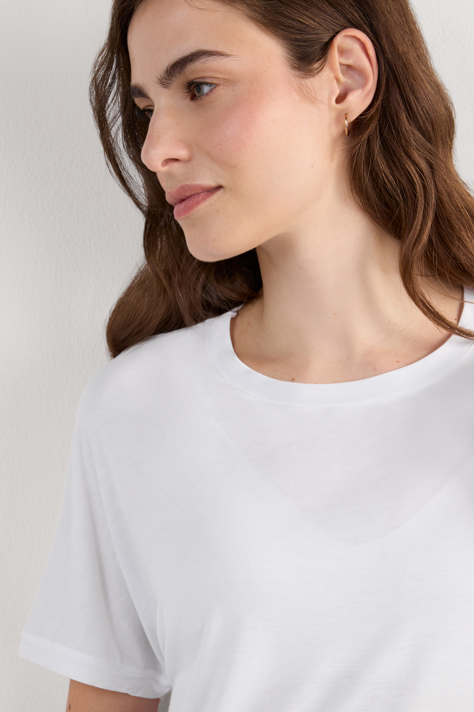 フレッシュバンブー ショートスリーブ ニット