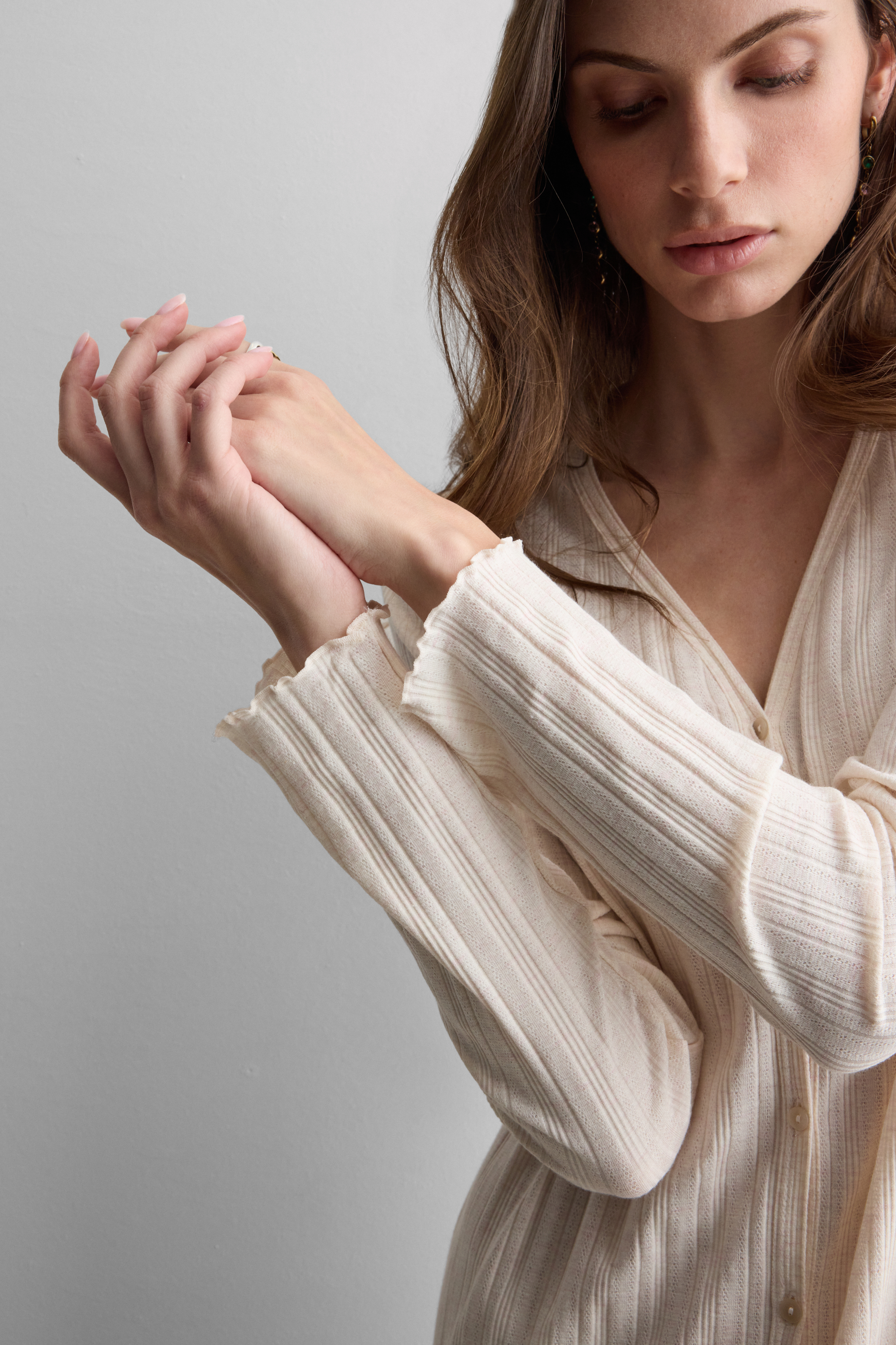 "Sweet Pointelle" ナイトドレス