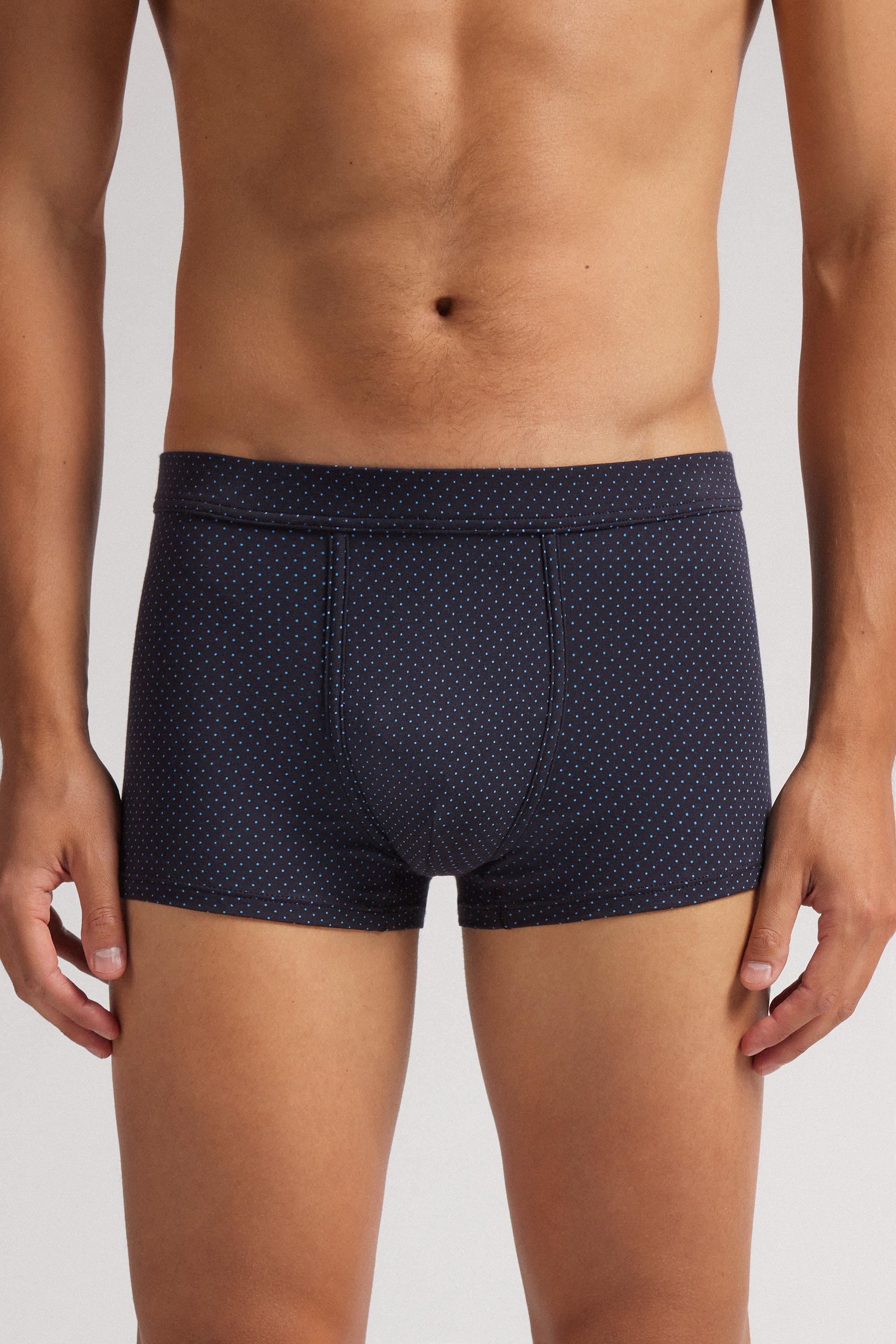 ドットプリント コットン ボクサー