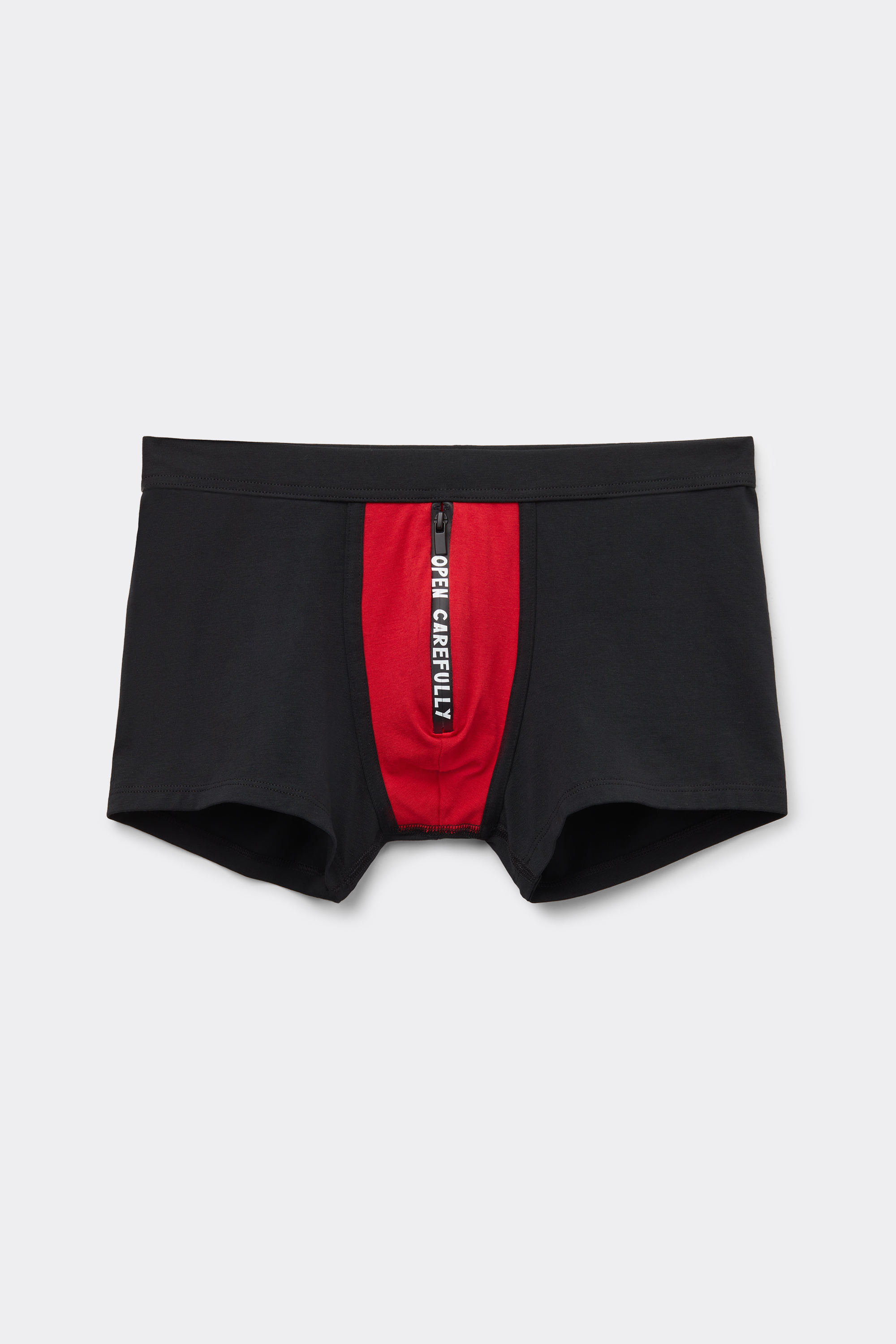 スーペリアコットン 「Open Carefully」プリント ボクサー