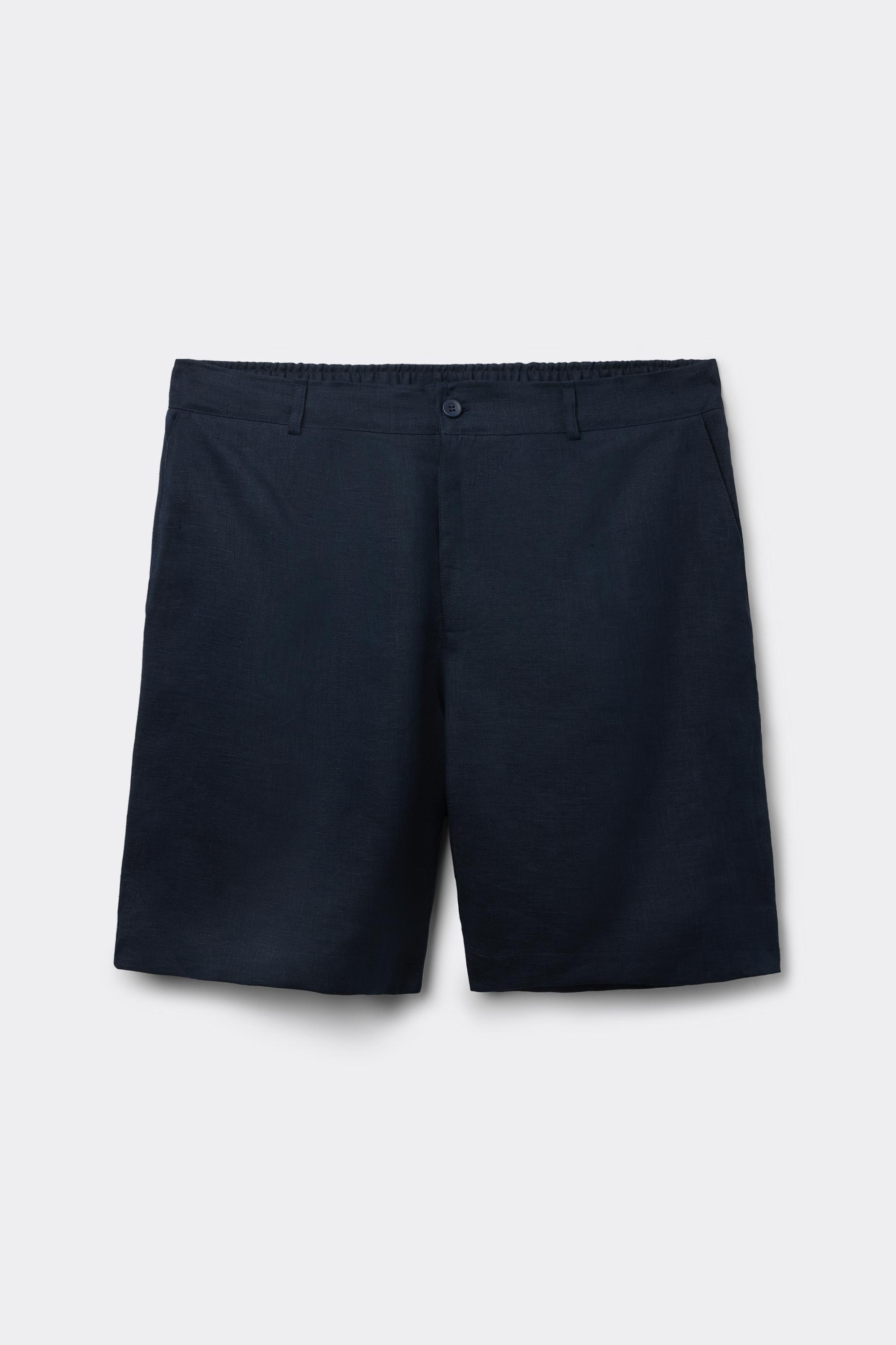 メンズ リネン100% ショートパンツ