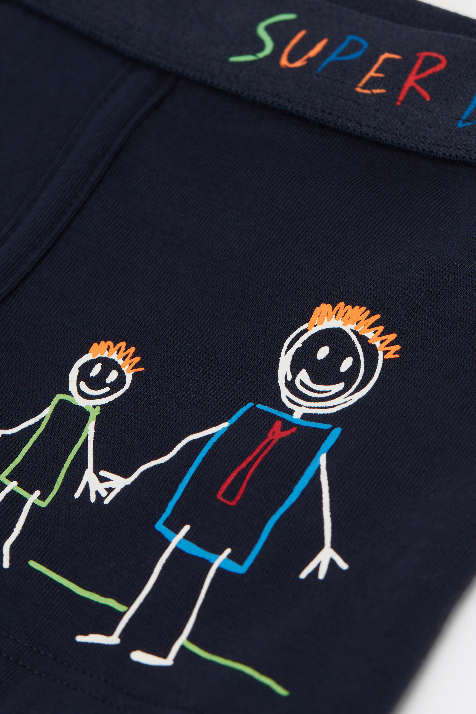 Super Dad プリント Superior コットン ボーイズ ボクサー