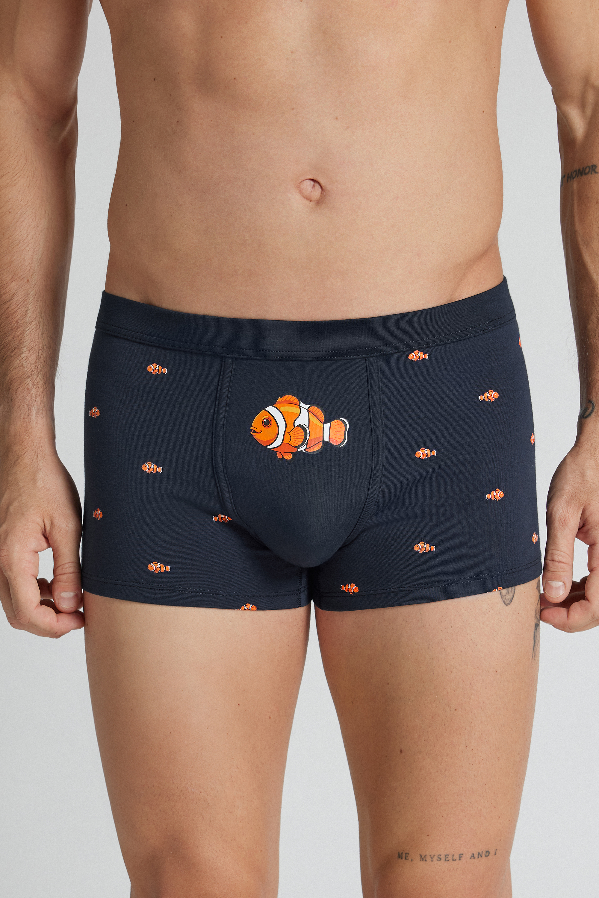 クマノミプリント スーペリアコットン ボクサー